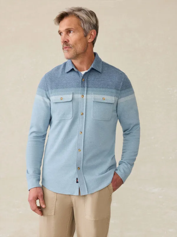 Legend™ Sweater Shirt - Blue Sky Coast sold by Faherty