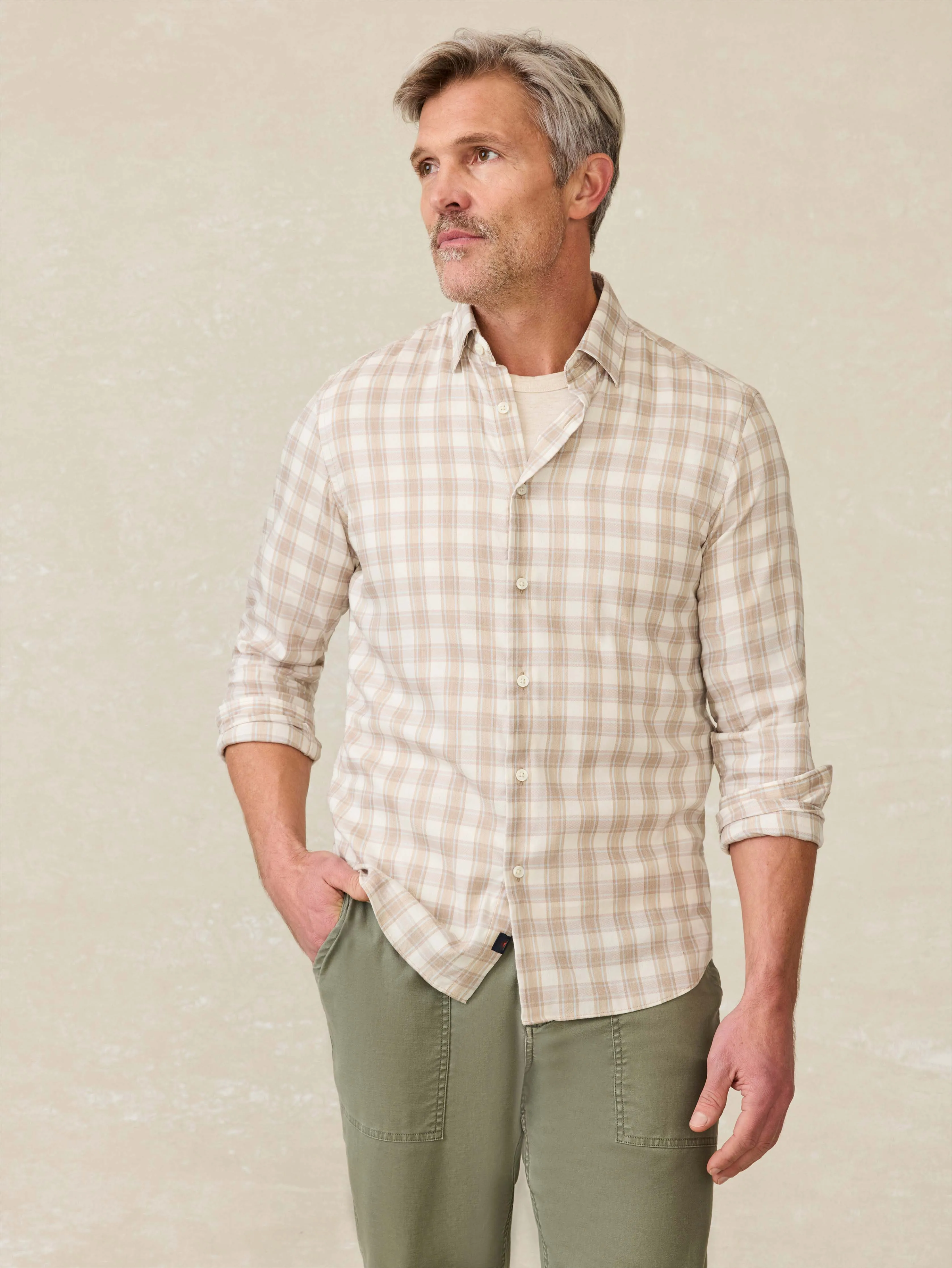 Movement™ Monterey Shirt - Willow Creek Plaid sold by Faherty