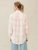 Dune Cotton Gauze Relaxed Shirt - Rose Cove Plaid sold by Faherty
