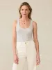 Featherweight Freestyle Tank - Light Grey Heather sold by Faherty