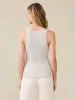 Featherweight Freestyle Tank - Light Grey Heather sold by Faherty