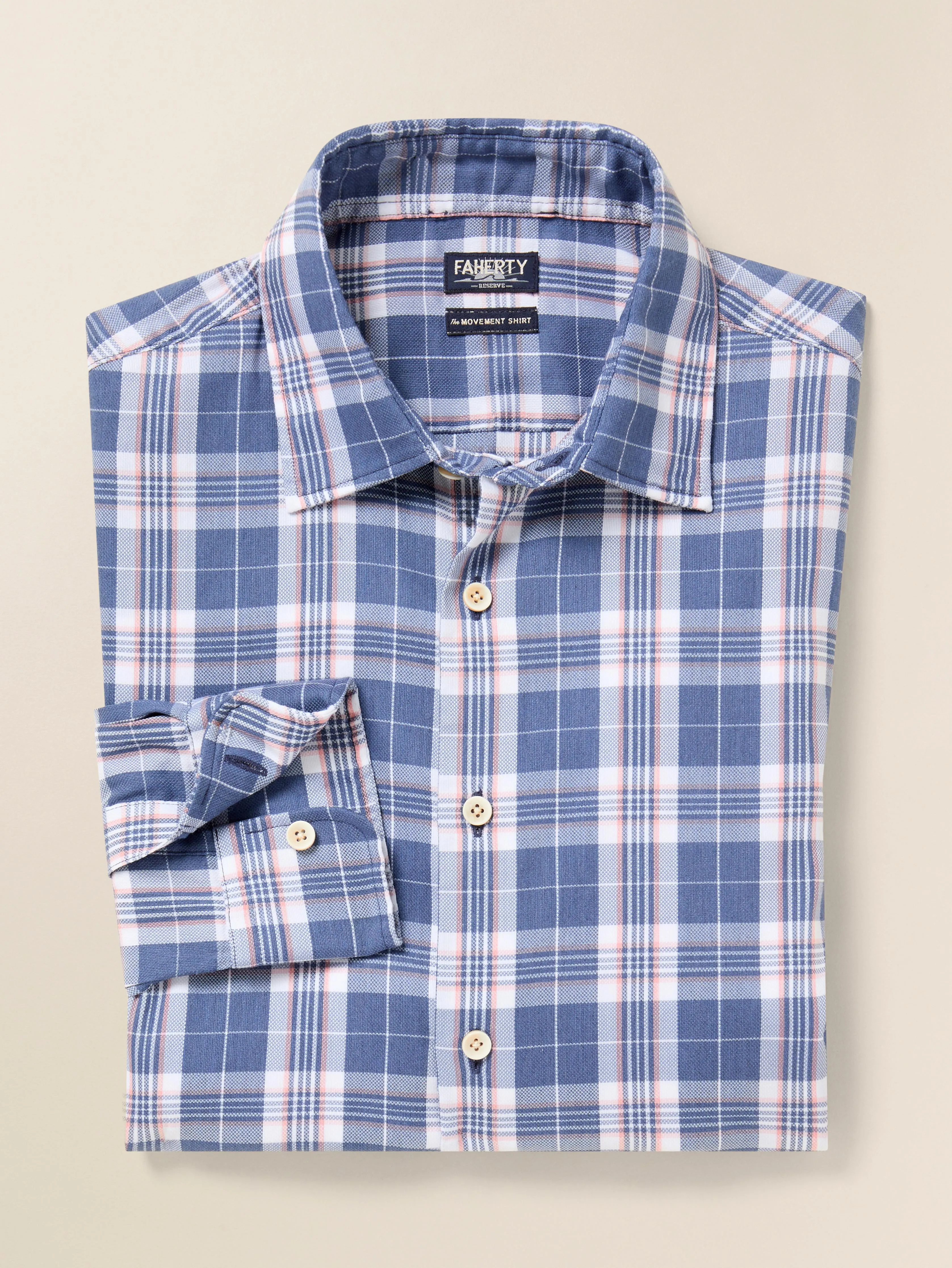 Movement™ Monterey Shirt - Bristol Shores Plaid sold by Faherty