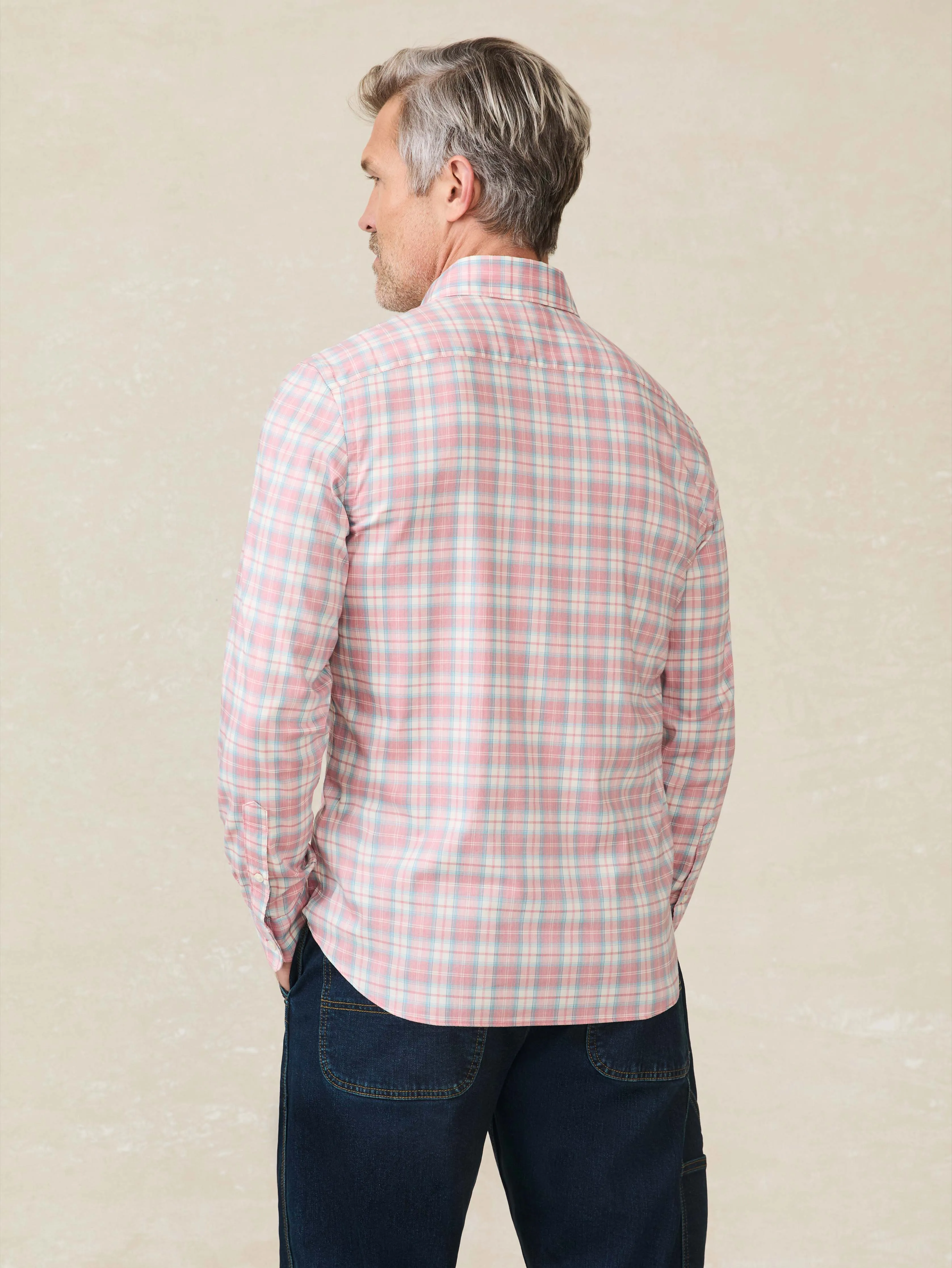 Movement™ Shirt - Rose Valley Plaid sold by Faherty product image thumbnail 3