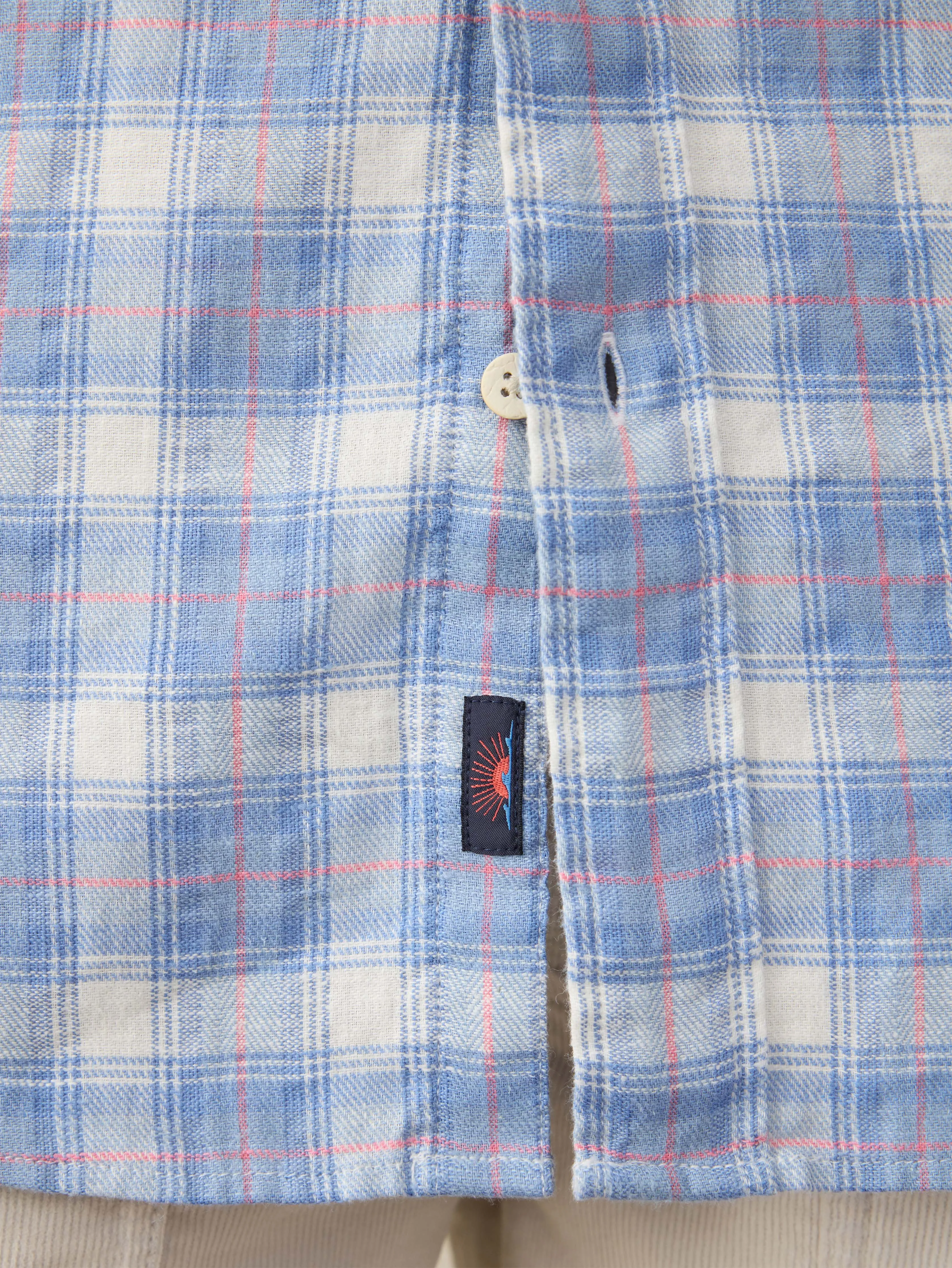 Long-Sleeve Breeze Shirt - Bristol Harbor Plaid sold by Faherty product image thumbnail 2