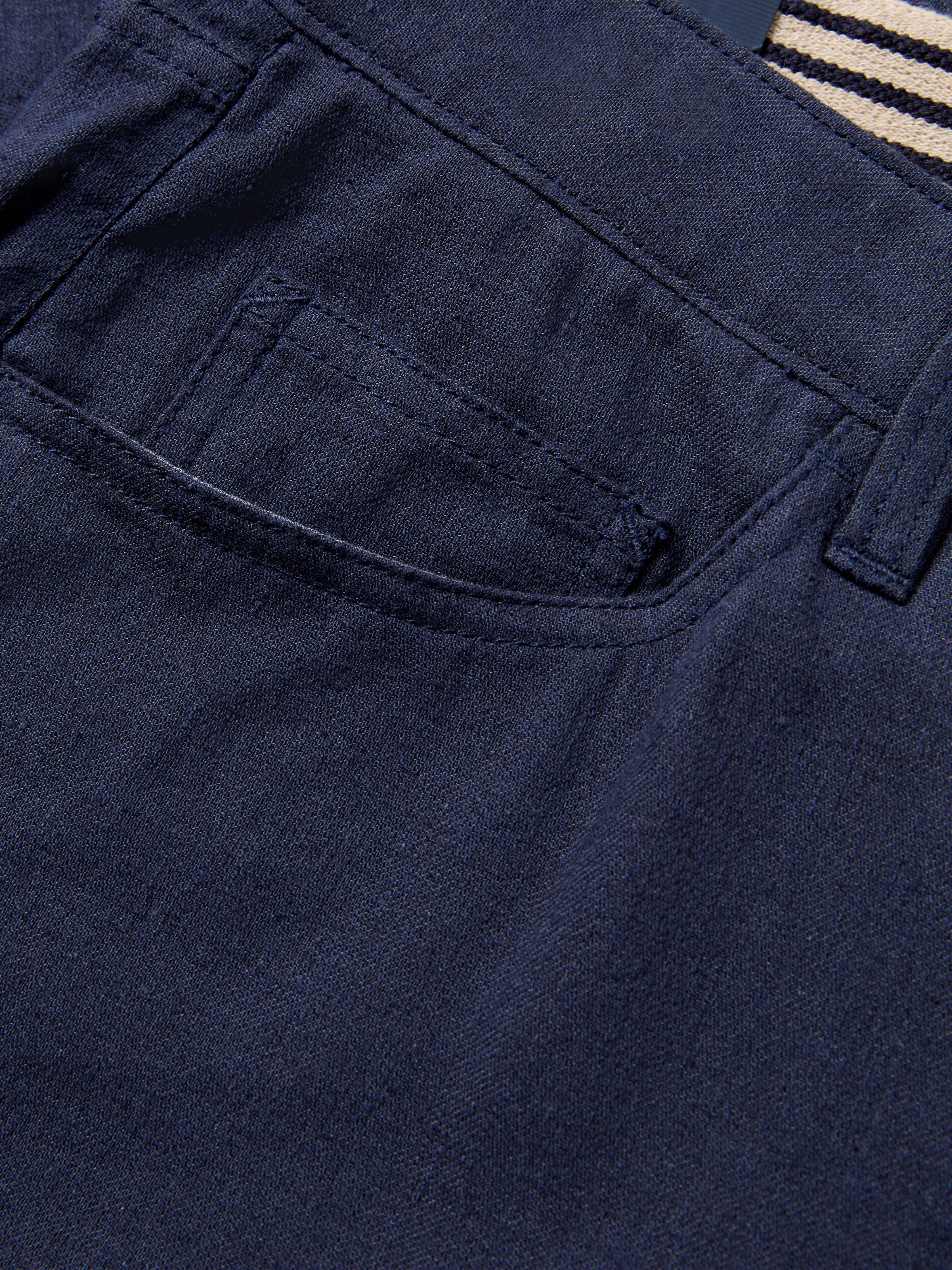 Movement™ Linen 5-Pocket Pant - Deep Sea Navy sold by Faherty product image thumbnail 2