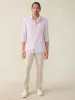 Laguna Linen Shirt - Wisteria sold by Faherty