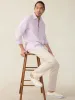 Laguna Linen Shirt - Wisteria sold by Faherty