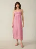 Sienna Linen Sun Dress - Granita Stripe sold by Faherty