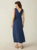 Sandbar Dress - Deep Sea Navy sold by Faherty