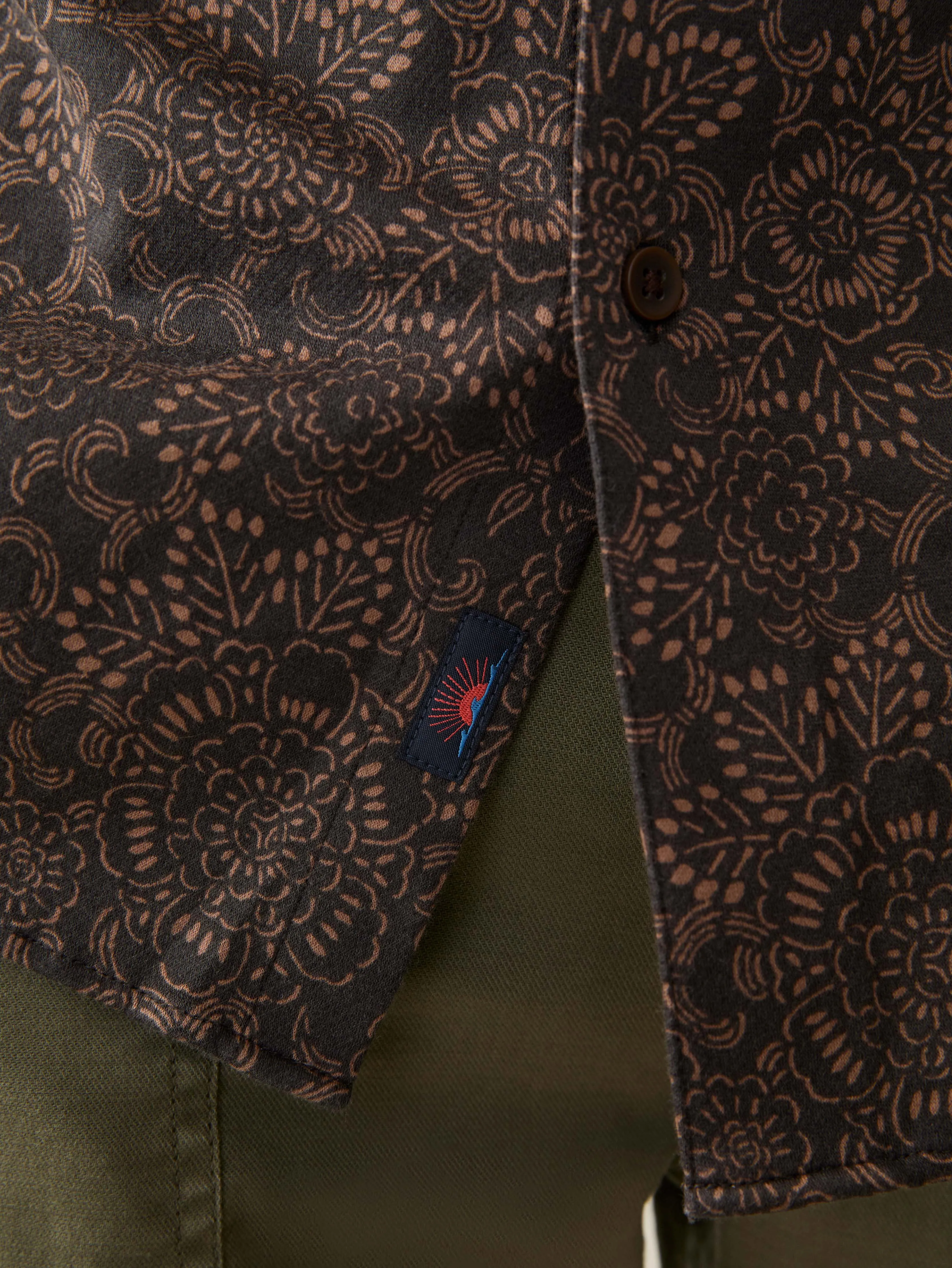 Short-Sleeve Hermosa Shirt - Citrus Blossom sold by Faherty product image thumbnail 2