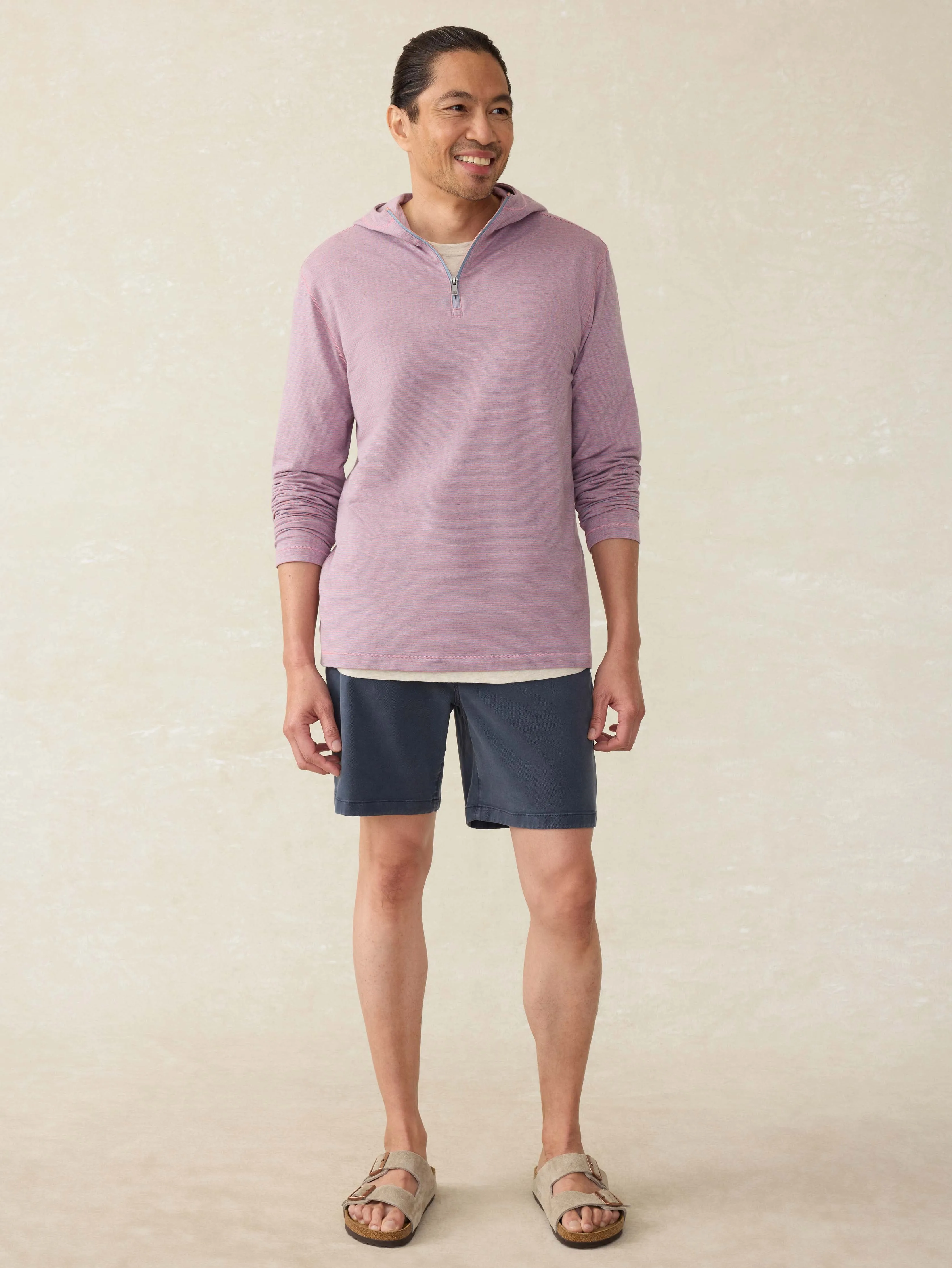 Movement™ Hoodie - Rose Creek Stripe sold by Faherty product image thumbnail 5