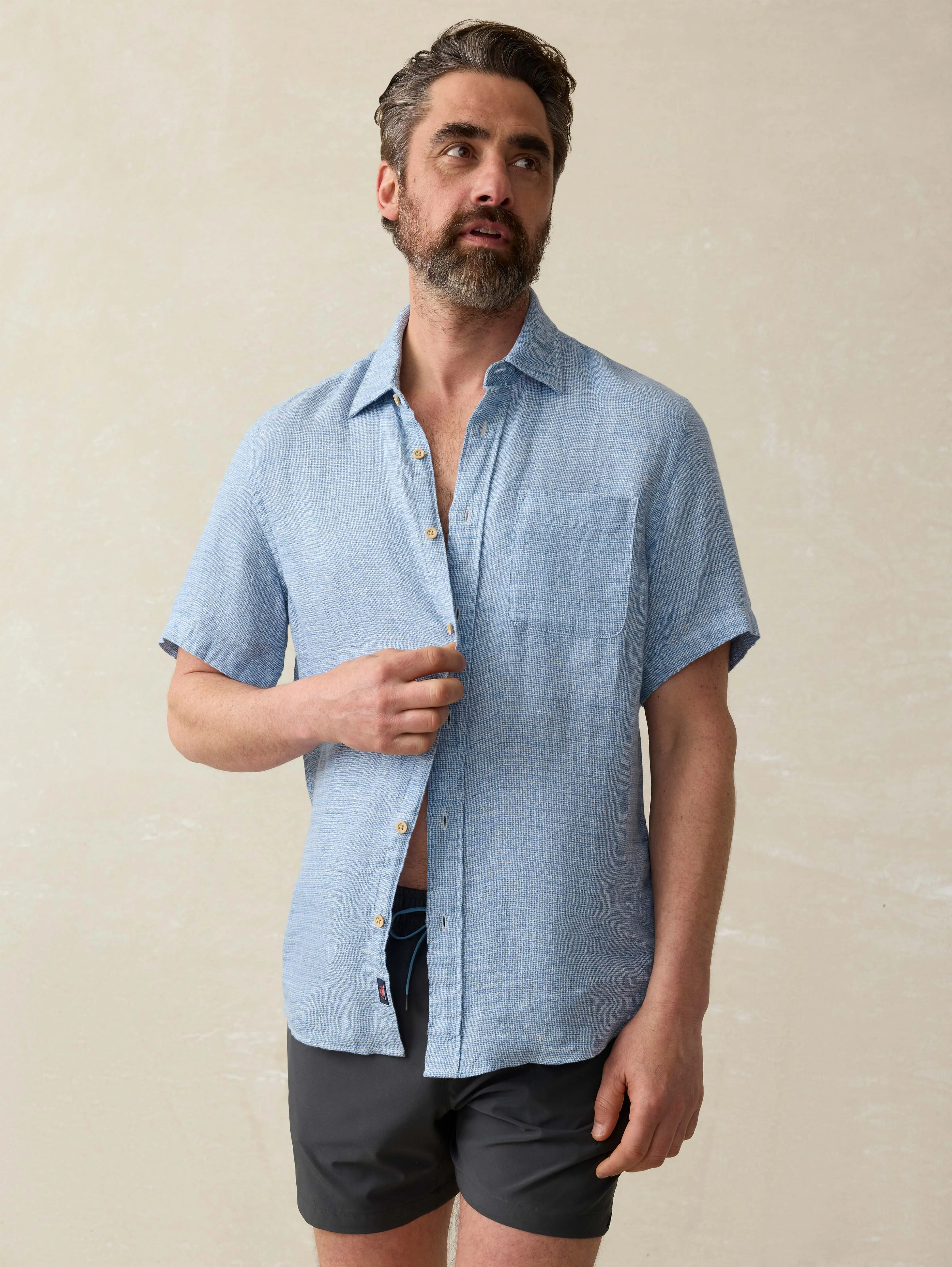 Shorelite Lined Trunk (5") - Mountain Black sold by Faherty product image thumbnail 5