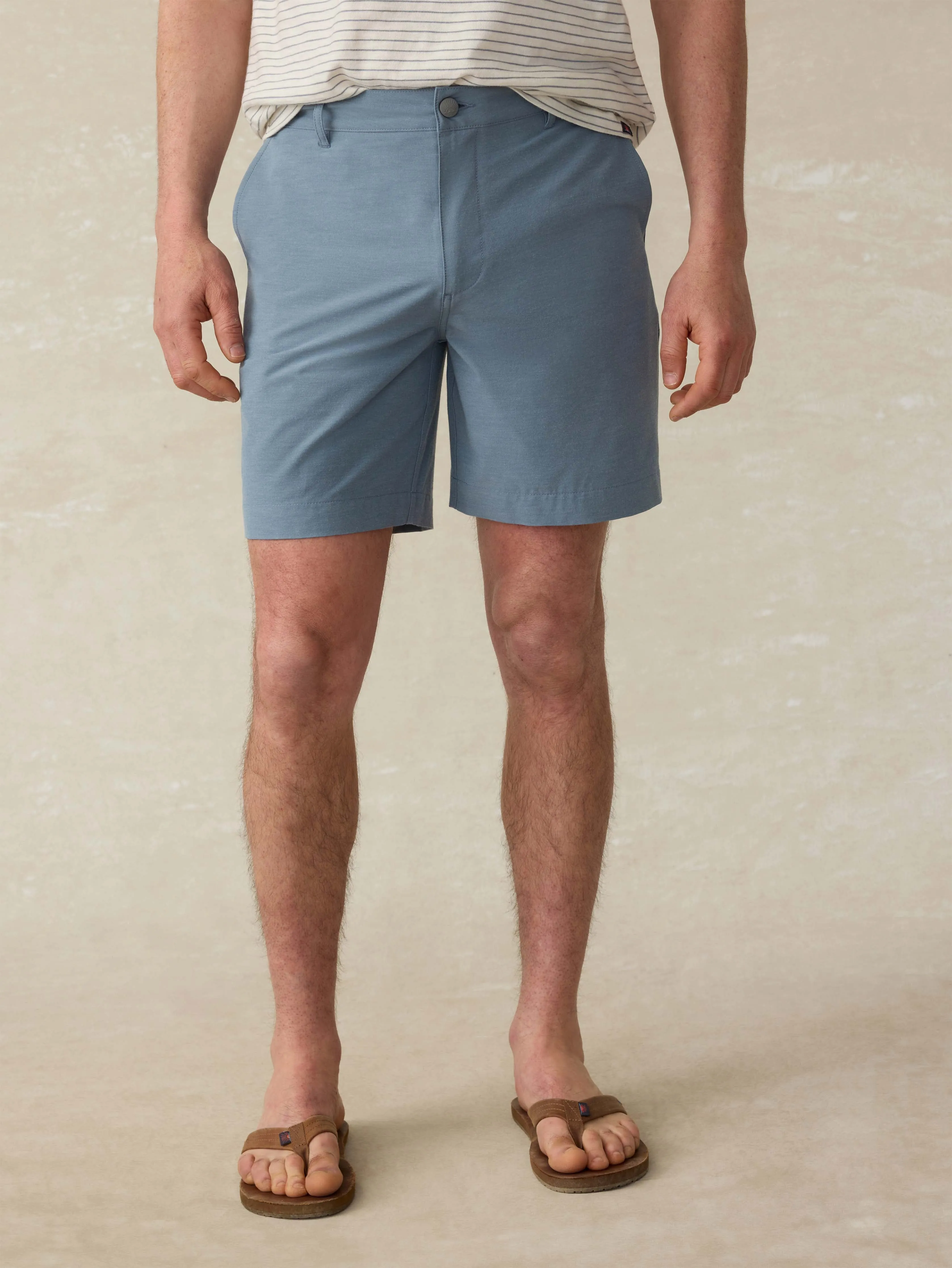 All Day™ Short 2.0 (7") - Deep Marine sold by Faherty