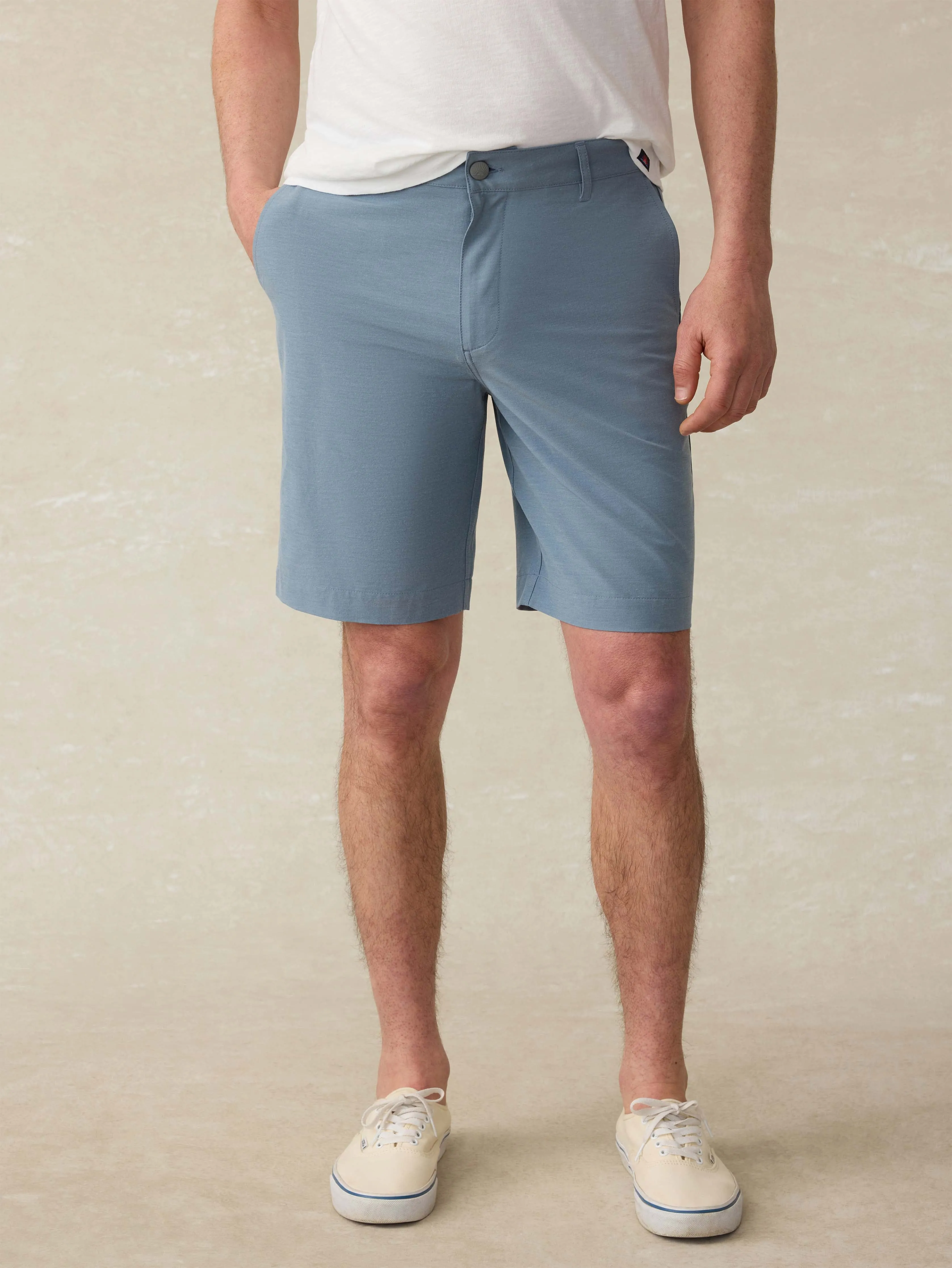 All Day™ Short 2.0 (9") - Deep Marine sold by Faherty
