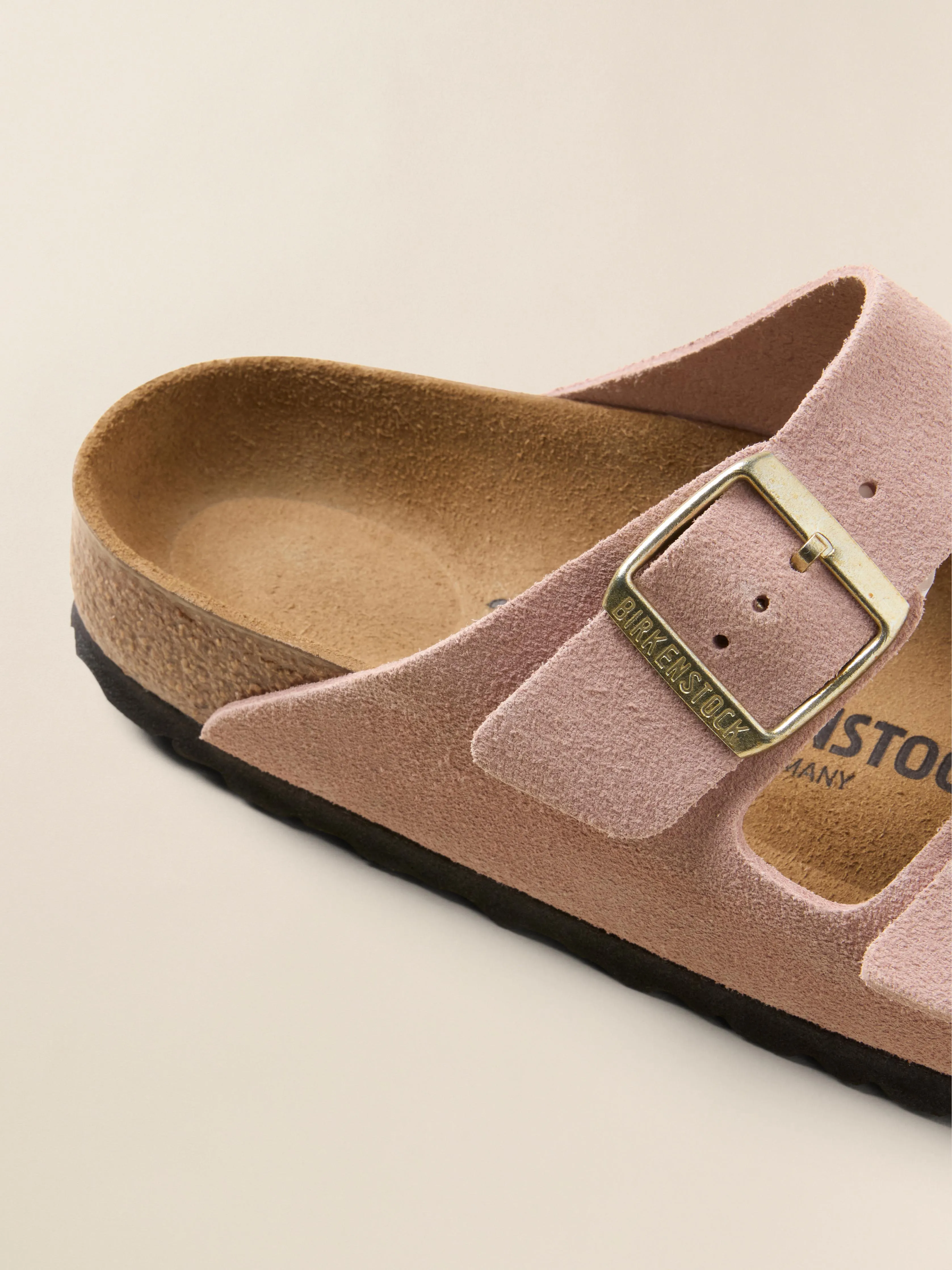 Birkenstock Suede Arizona - Light Rose sold by Faherty product image thumbnail 2