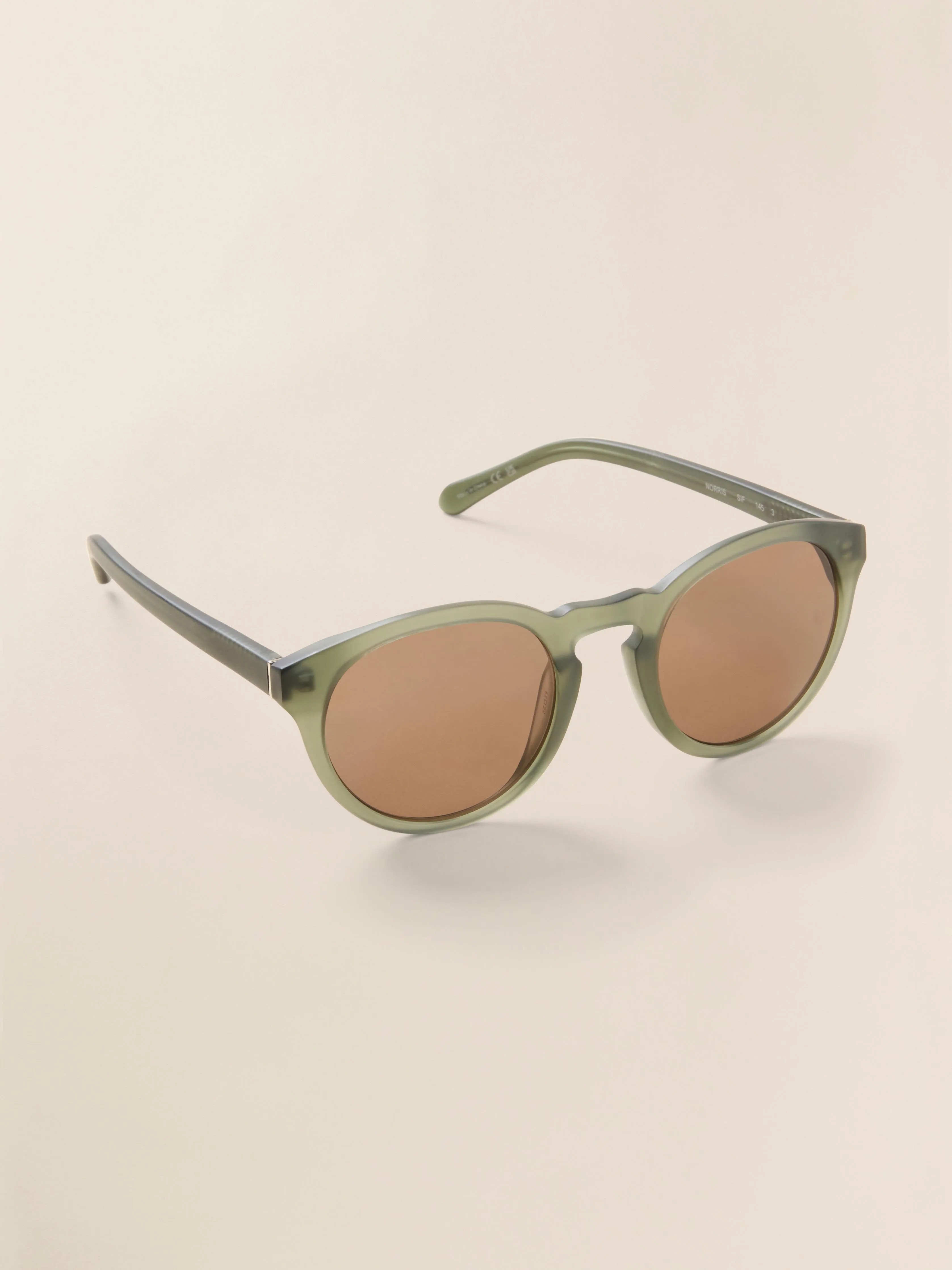 Norris Sunglasses - Matte Olive sold by Faherty product image thumbnail 5
