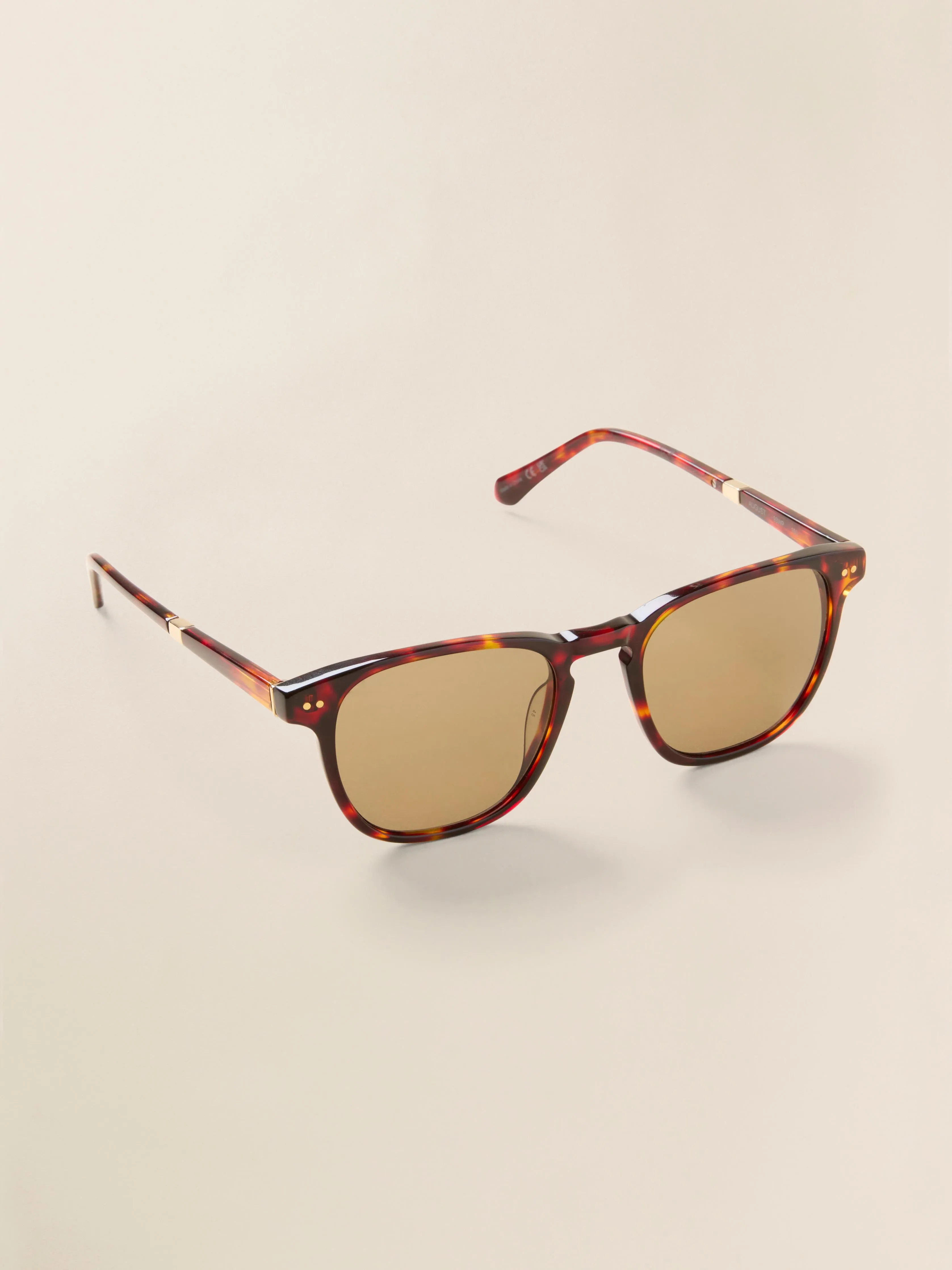 August Sunglasses - Rosewood Tortoise sold by Faherty