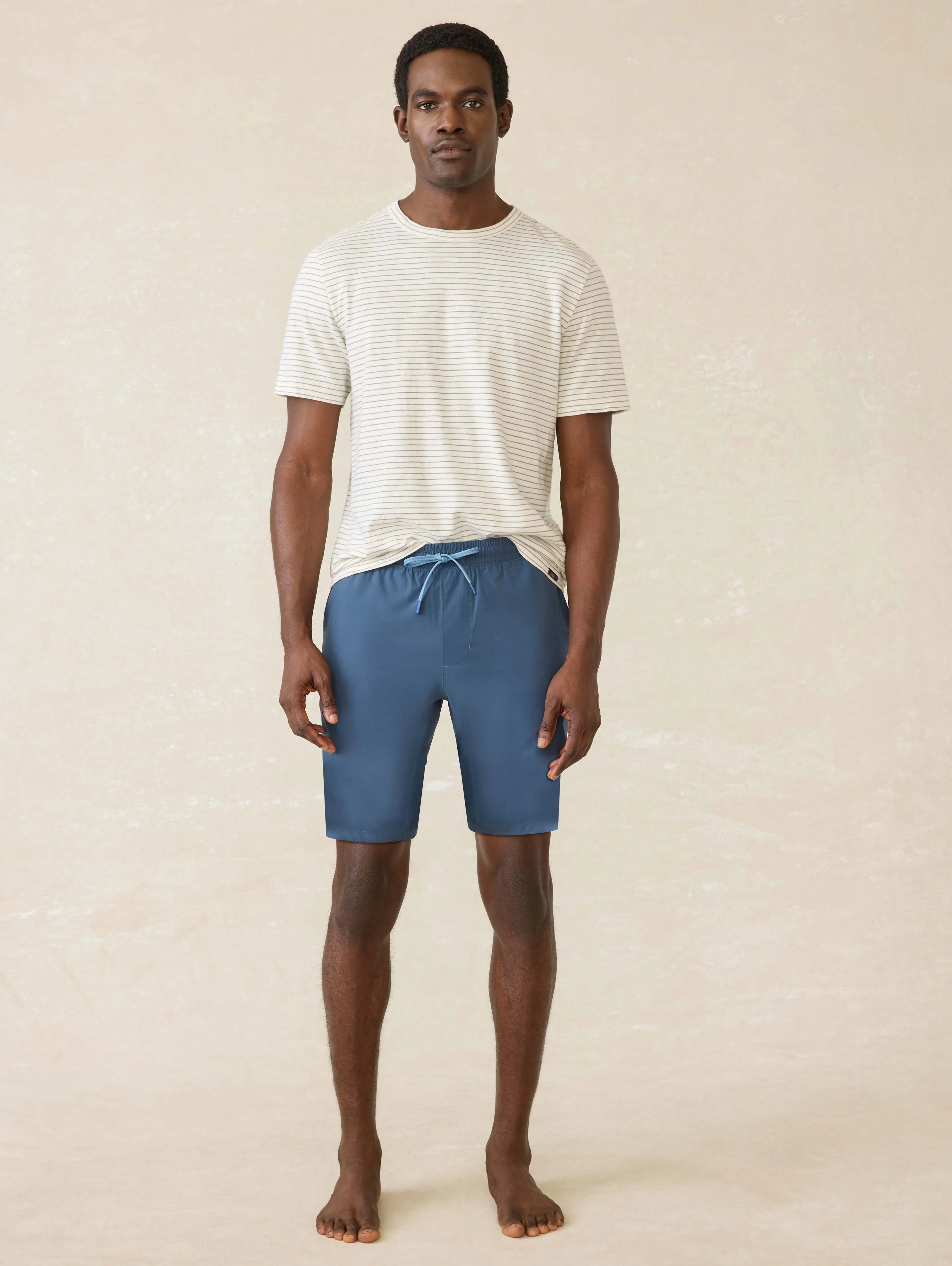 Shorelite Lined Trunk (7") - Offshore Storm sold by Faherty product image thumbnail 5