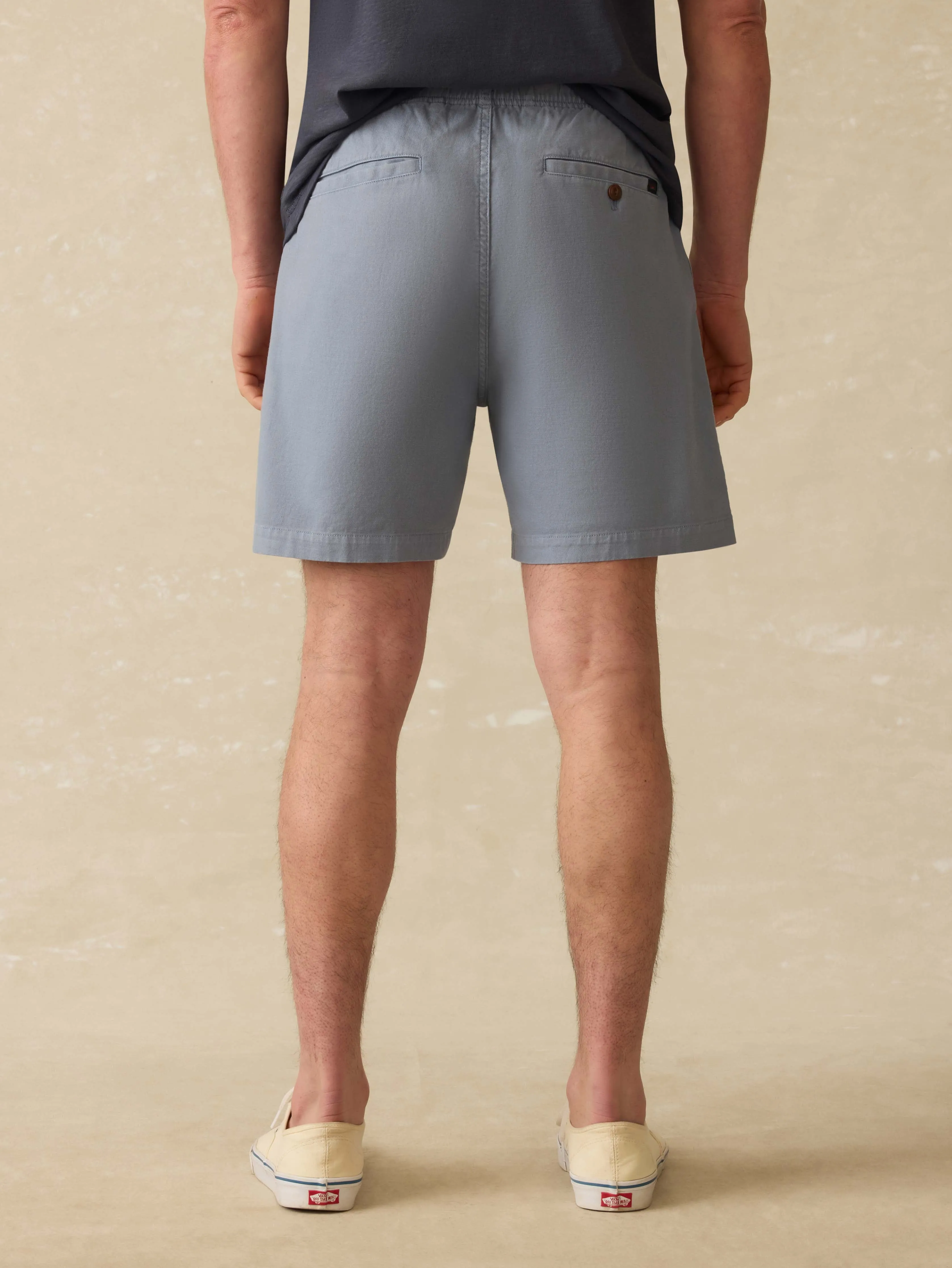 Essential Drawstring Short - Flintstone sold by Faherty product image thumbnail 3