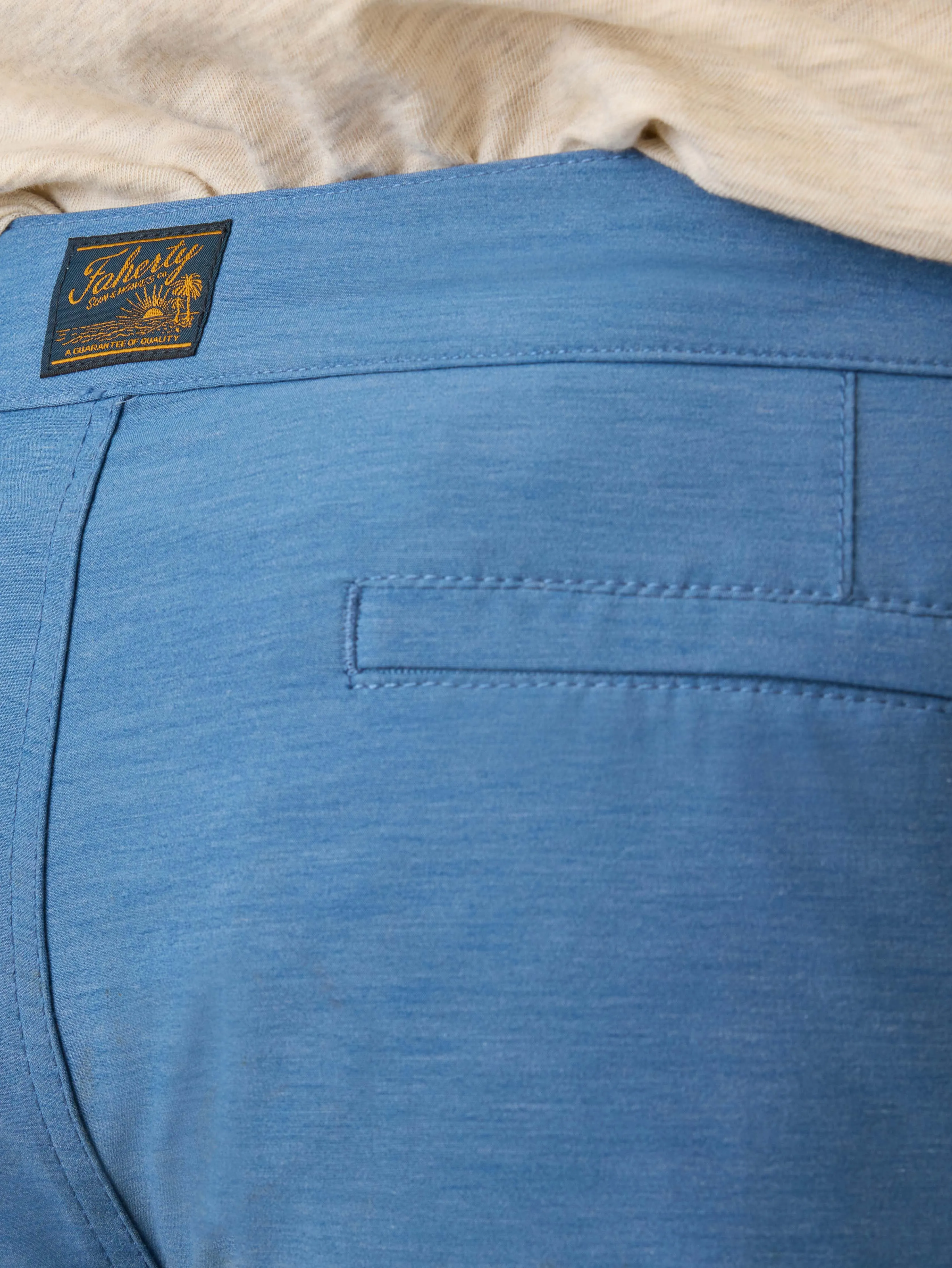 Biarritz Boardshort - Blue Horizon Stripe sold by Faherty product image thumbnail 2