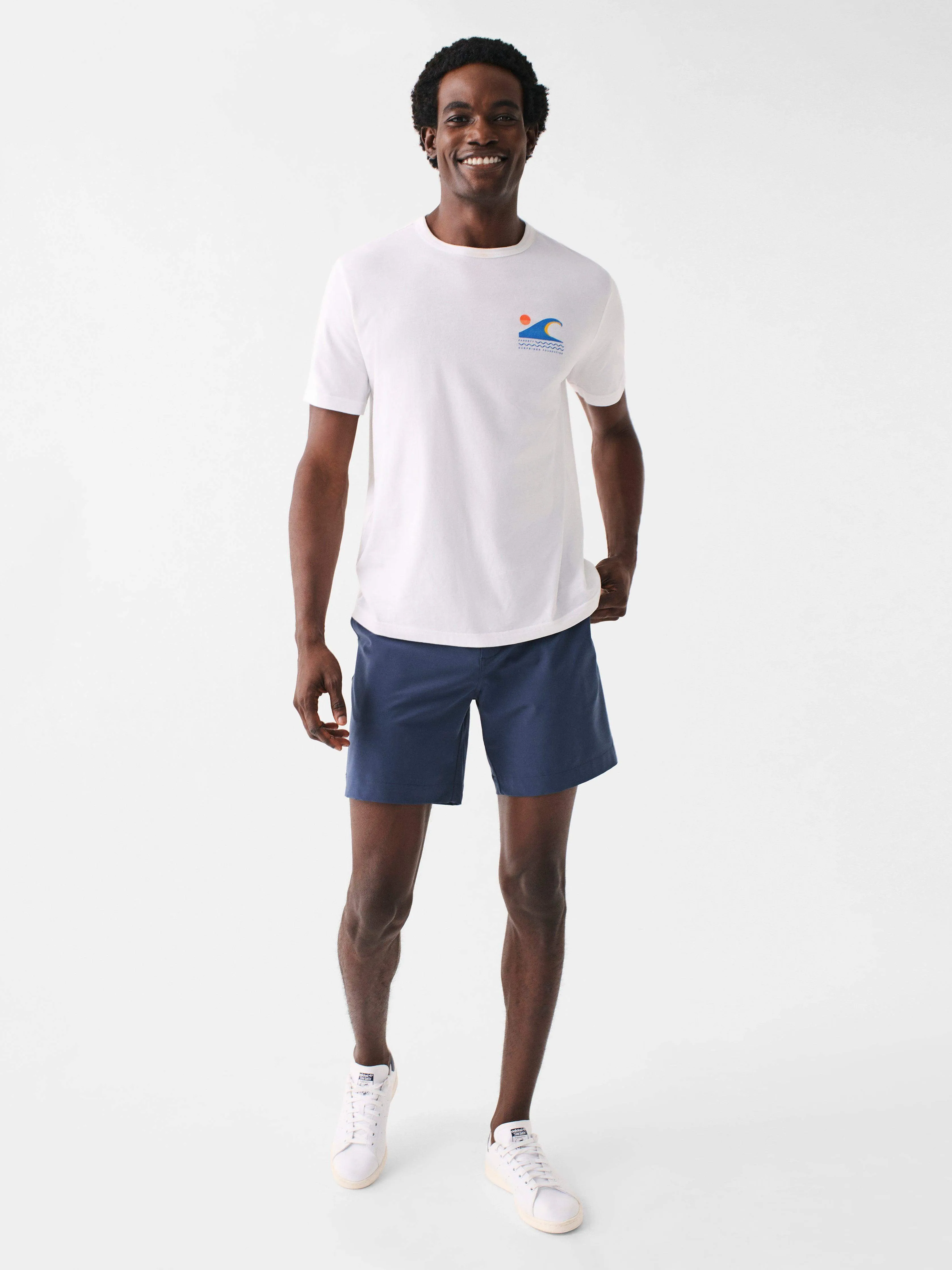 Belt Loop All Day Shorts (7") - Dark Blue Nights sold by Faherty