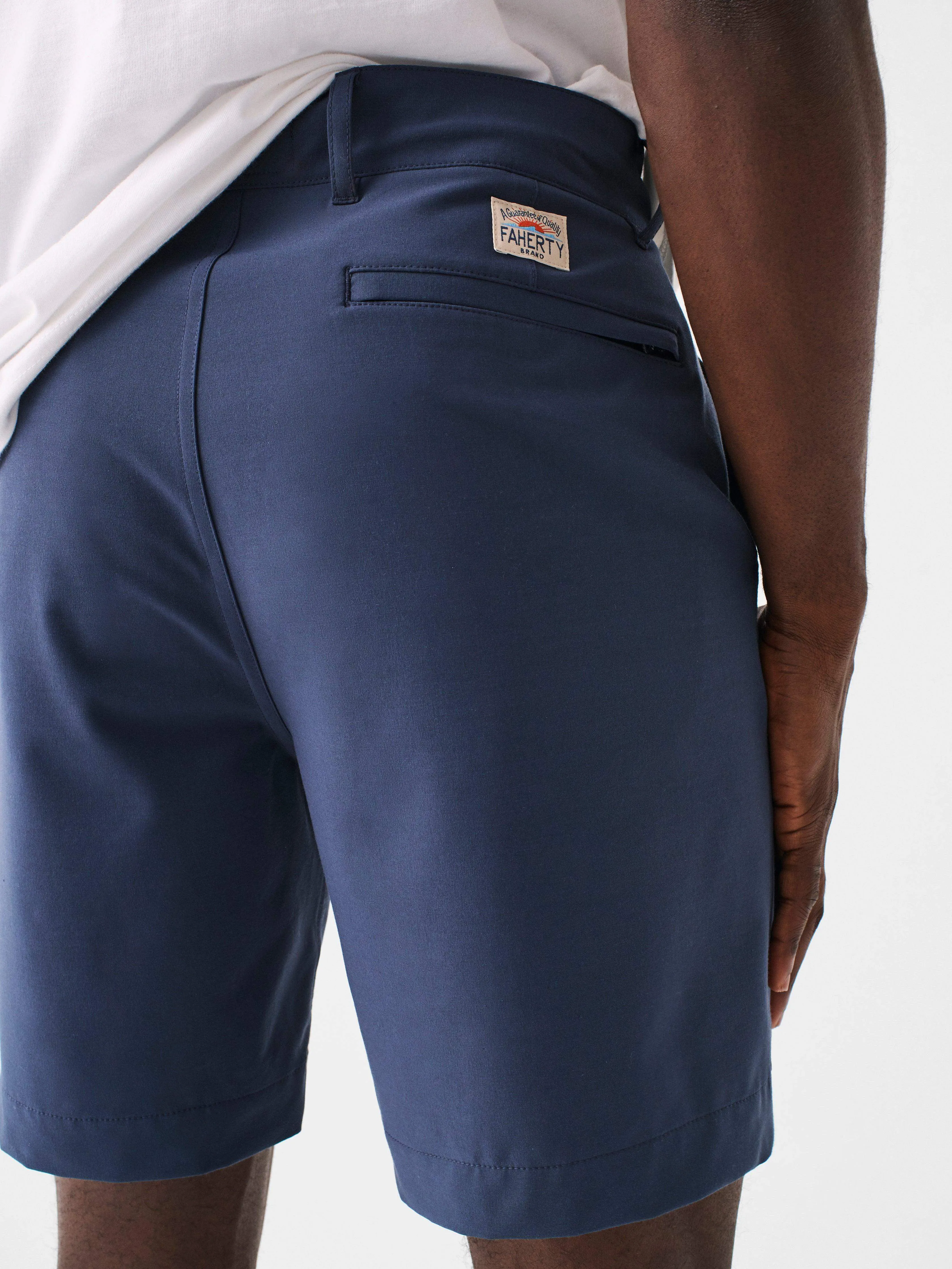 Belt Loop All Day Shorts (7") - Dark Blue Nights sold by Faherty product image thumbnail 4