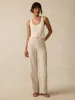 Sun Strider Linen Pant - Cocoa Grove Stripe sold by Faherty