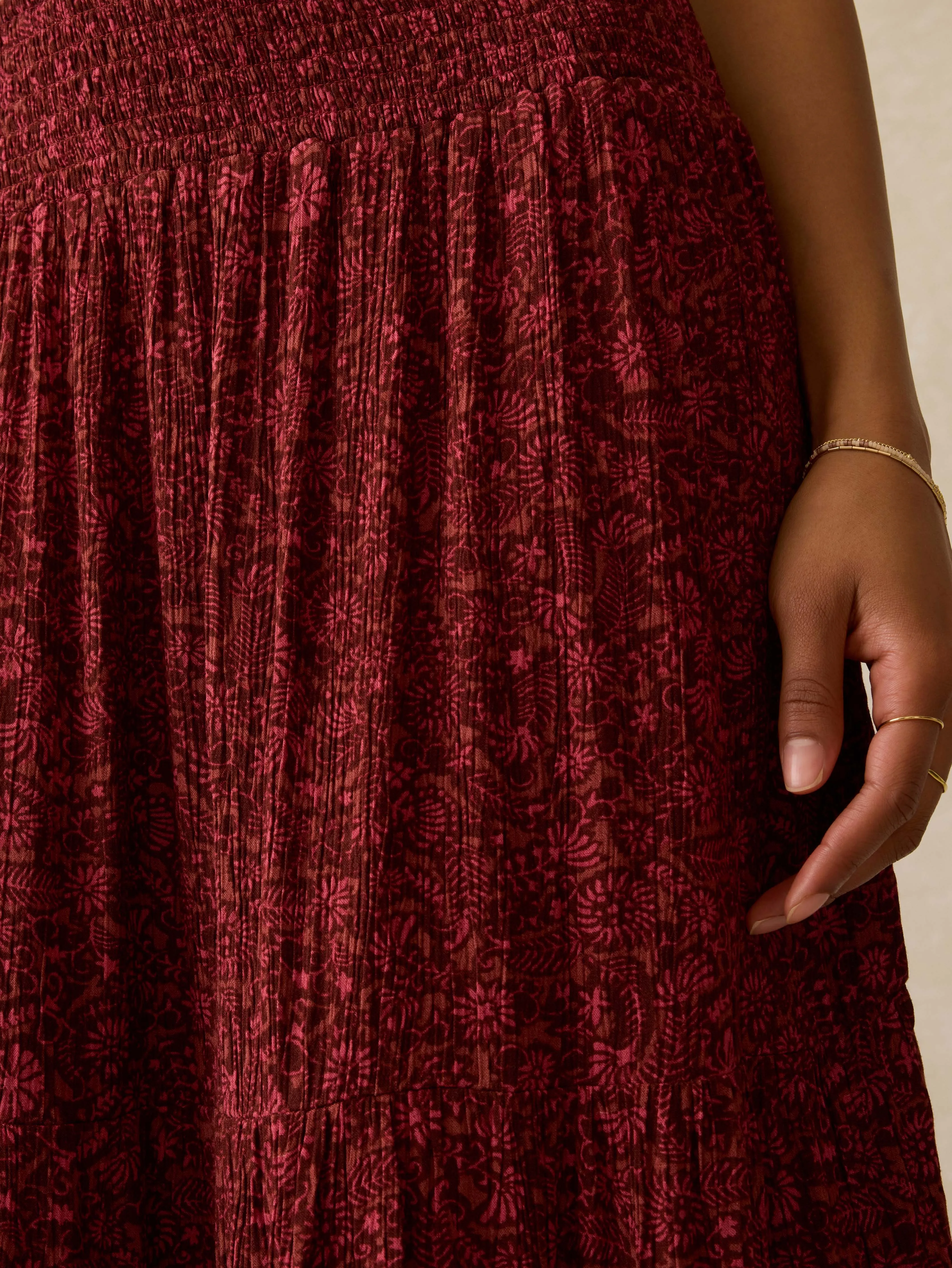 Woodstock Skirt - Belmonte Floral sold by Faherty product image thumbnail 2