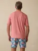 Sunwashed Regenerative Pocket Tee - Faded Flag sold by Faherty