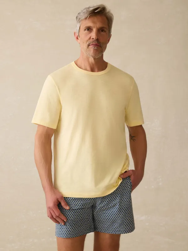 Sunwashed Regenerative Tee - Isle Sun sold by Faherty