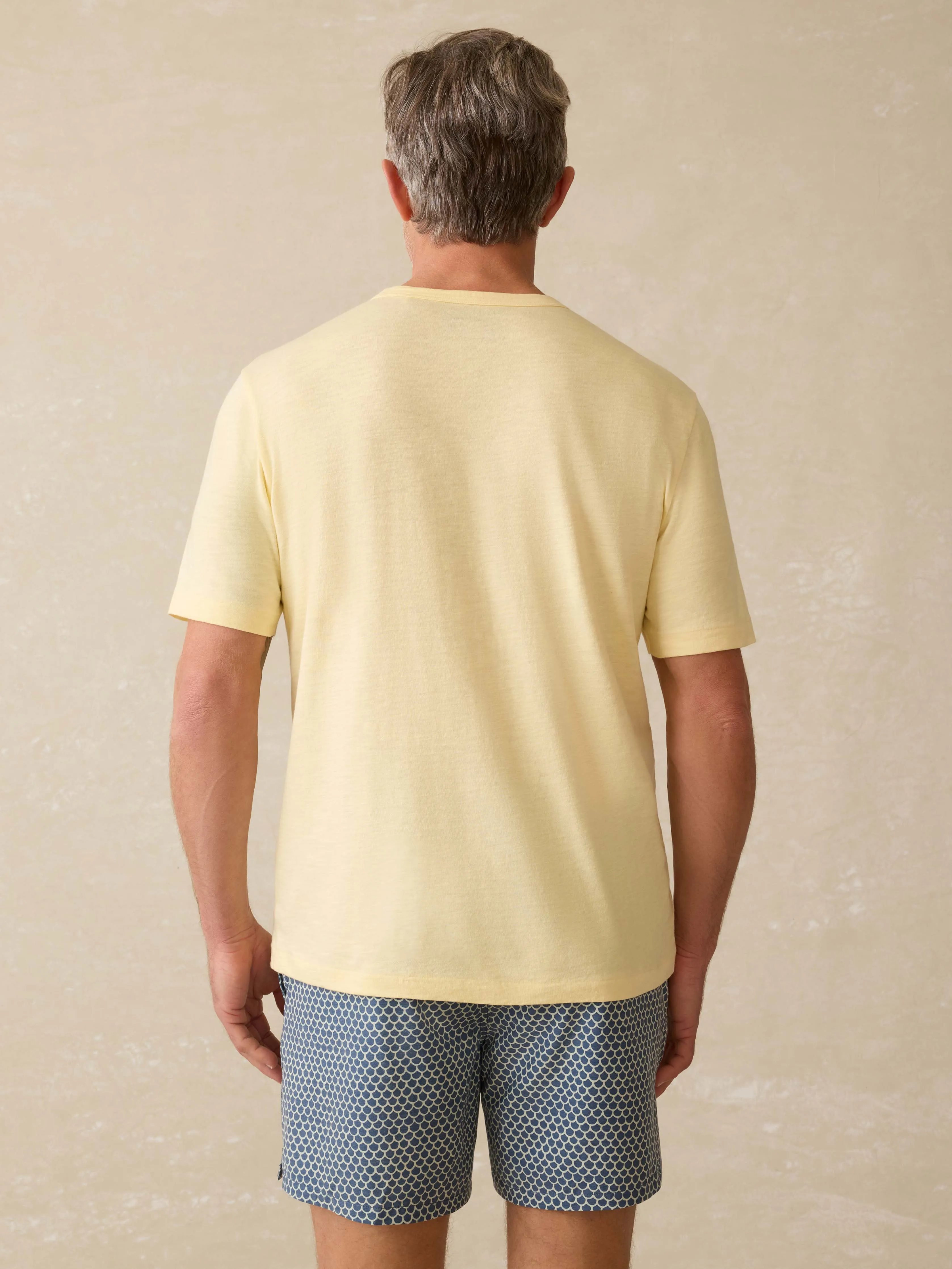 Sunwashed Regenerative Tee - Isle Sun sold by Faherty product image thumbnail 4