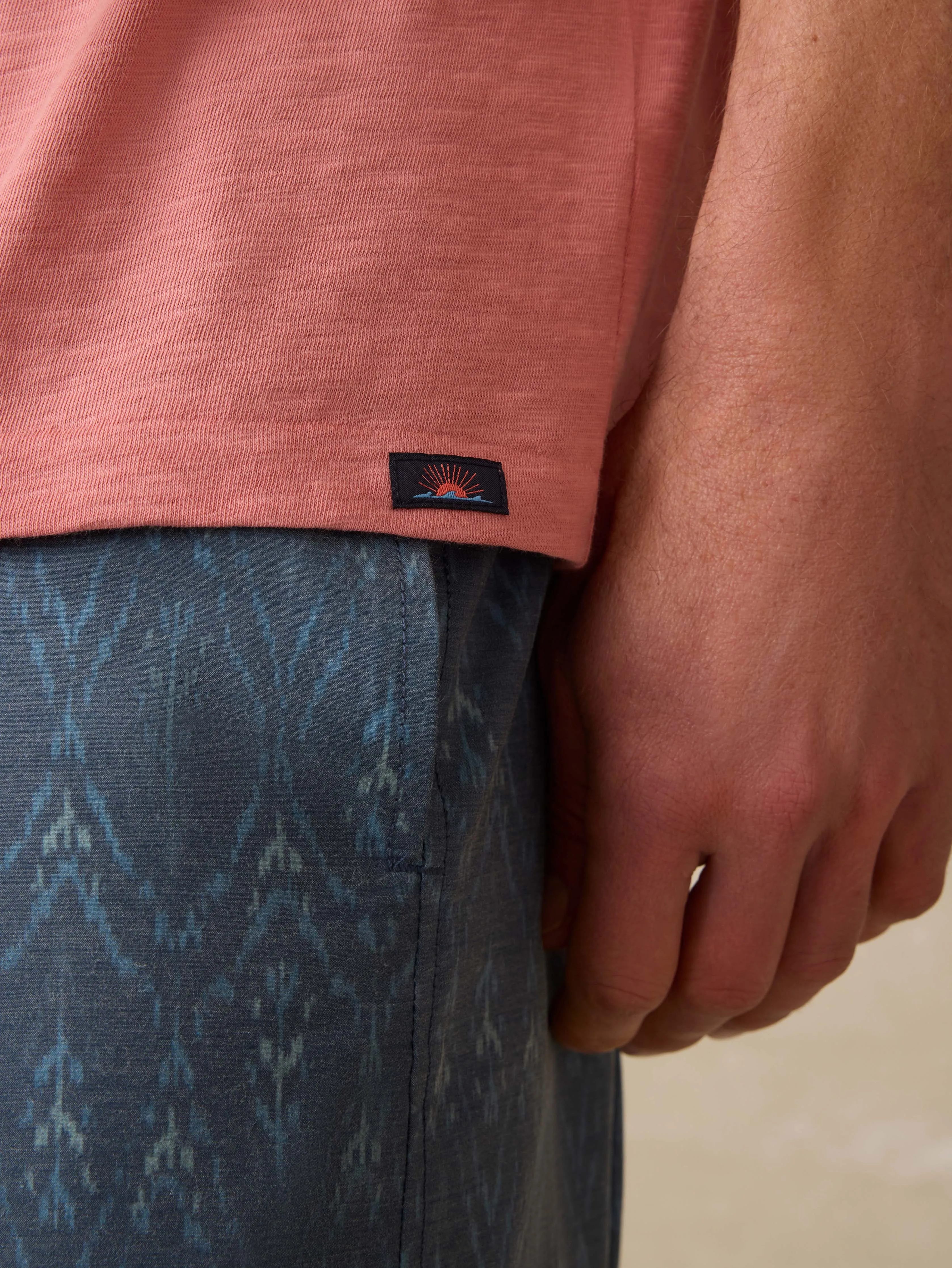 Sunwashed Regenerative Tee - Faded Flag sold by Faherty product image thumbnail 2