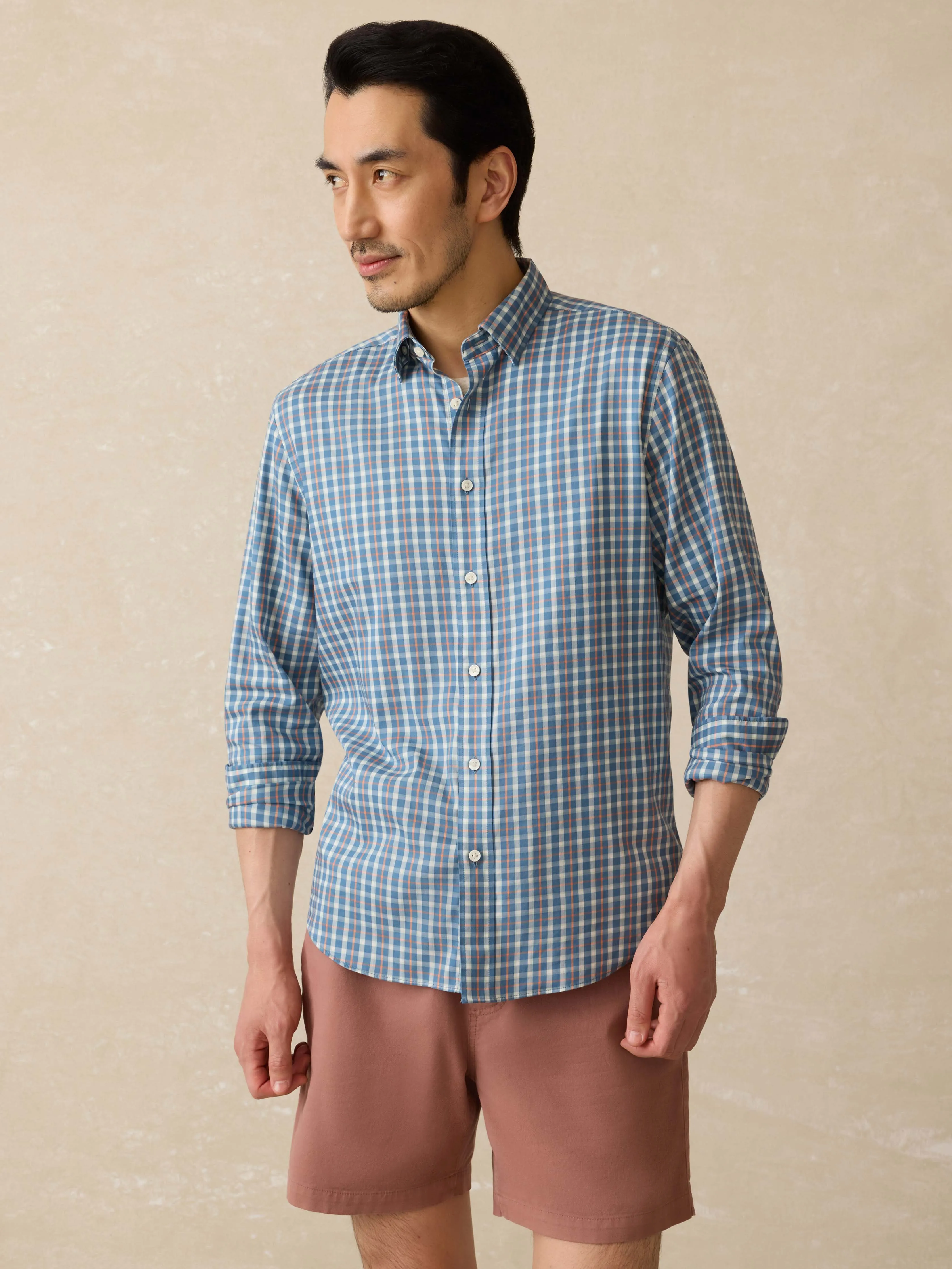 Movement™ Shirt - Bay View Plaid sold by Faherty