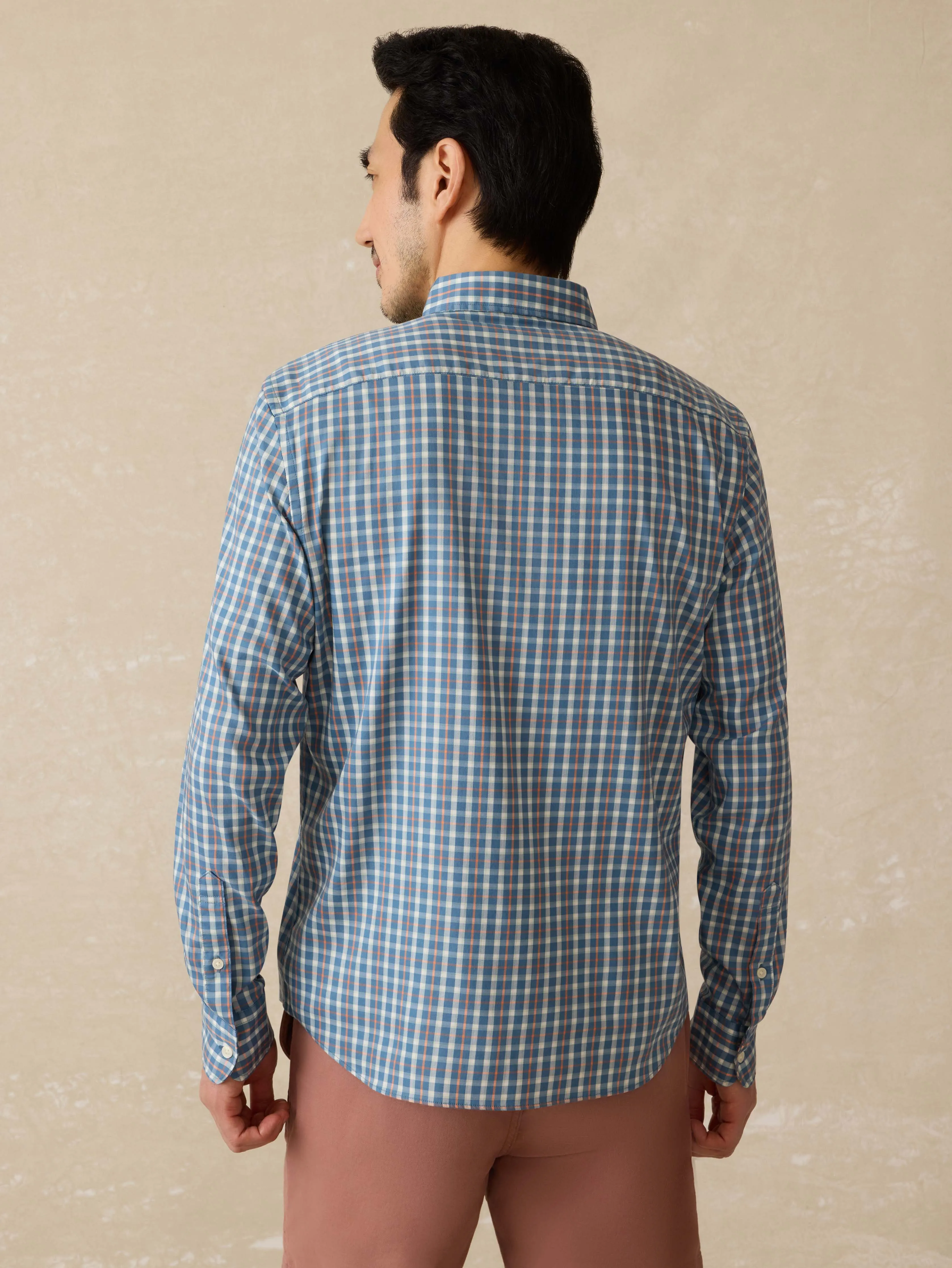 Movement™ Shirt - Bay View Plaid sold by Faherty product image thumbnail 4