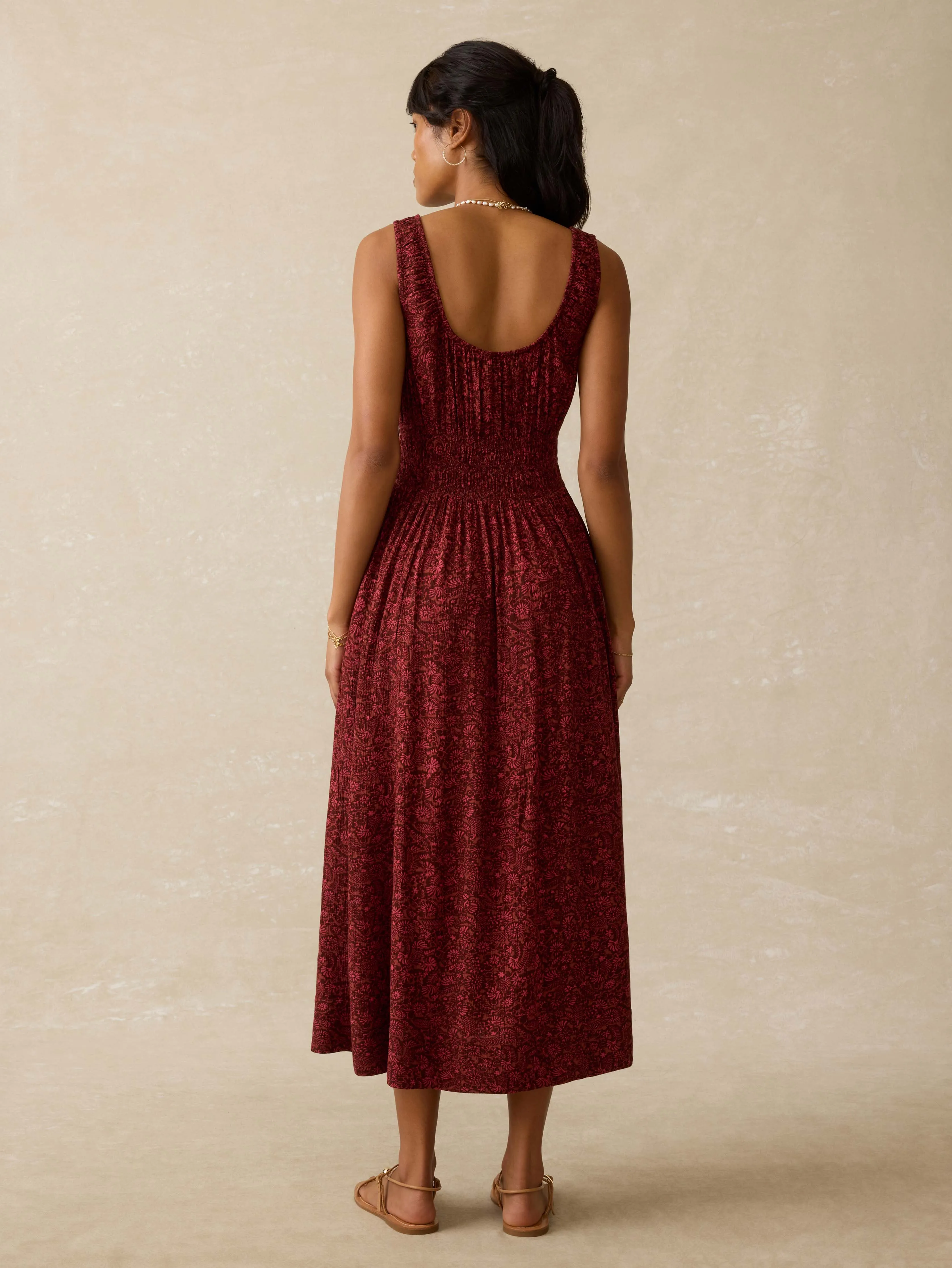 Sunseeker Dress - Belmonte Floral sold by Faherty product image thumbnail 3