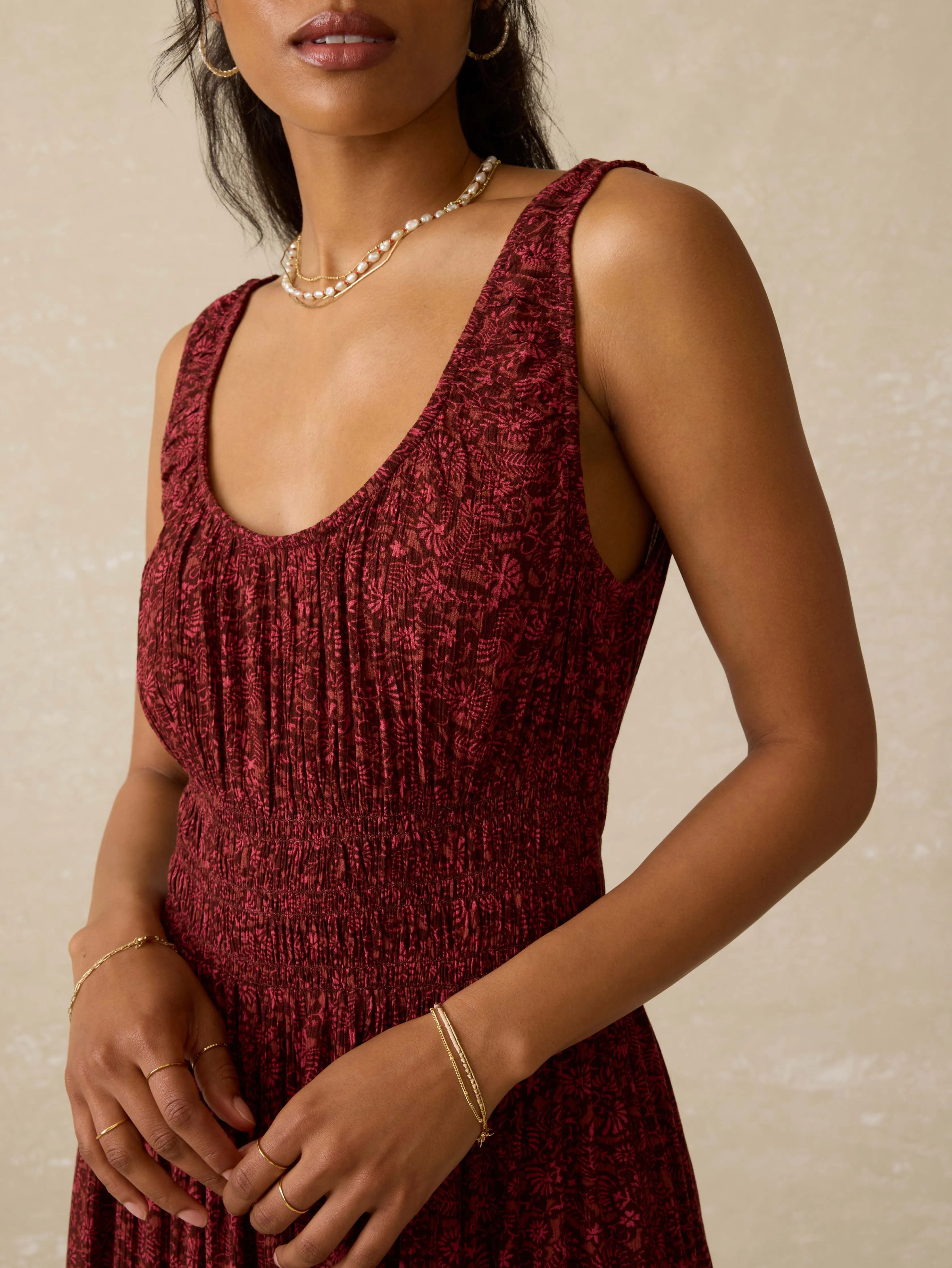 Sunseeker Dress - Belmonte Floral sold by Faherty product image thumbnail 2