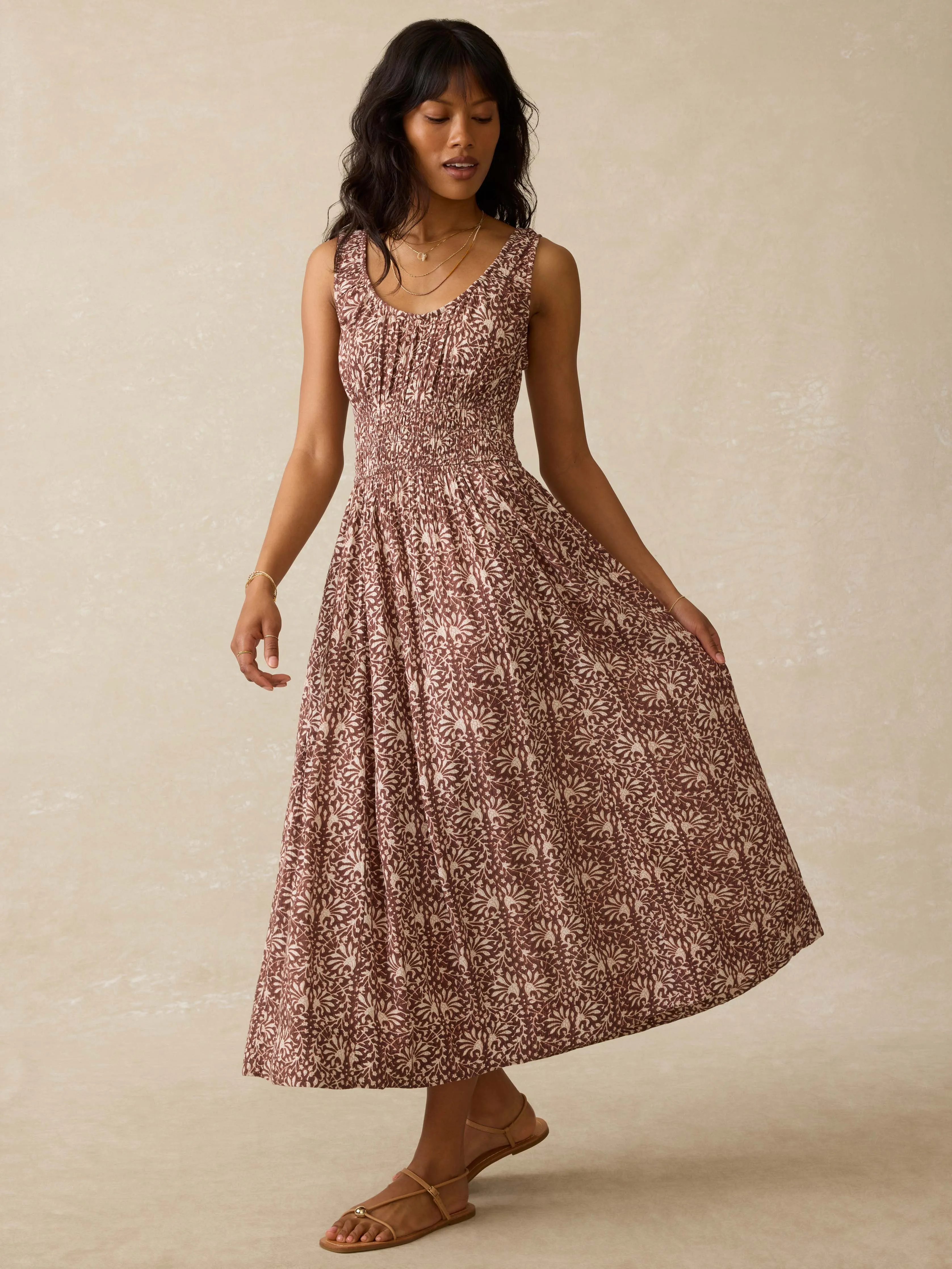 Sunseeker Dress - Sausalito Sunset sold by Faherty