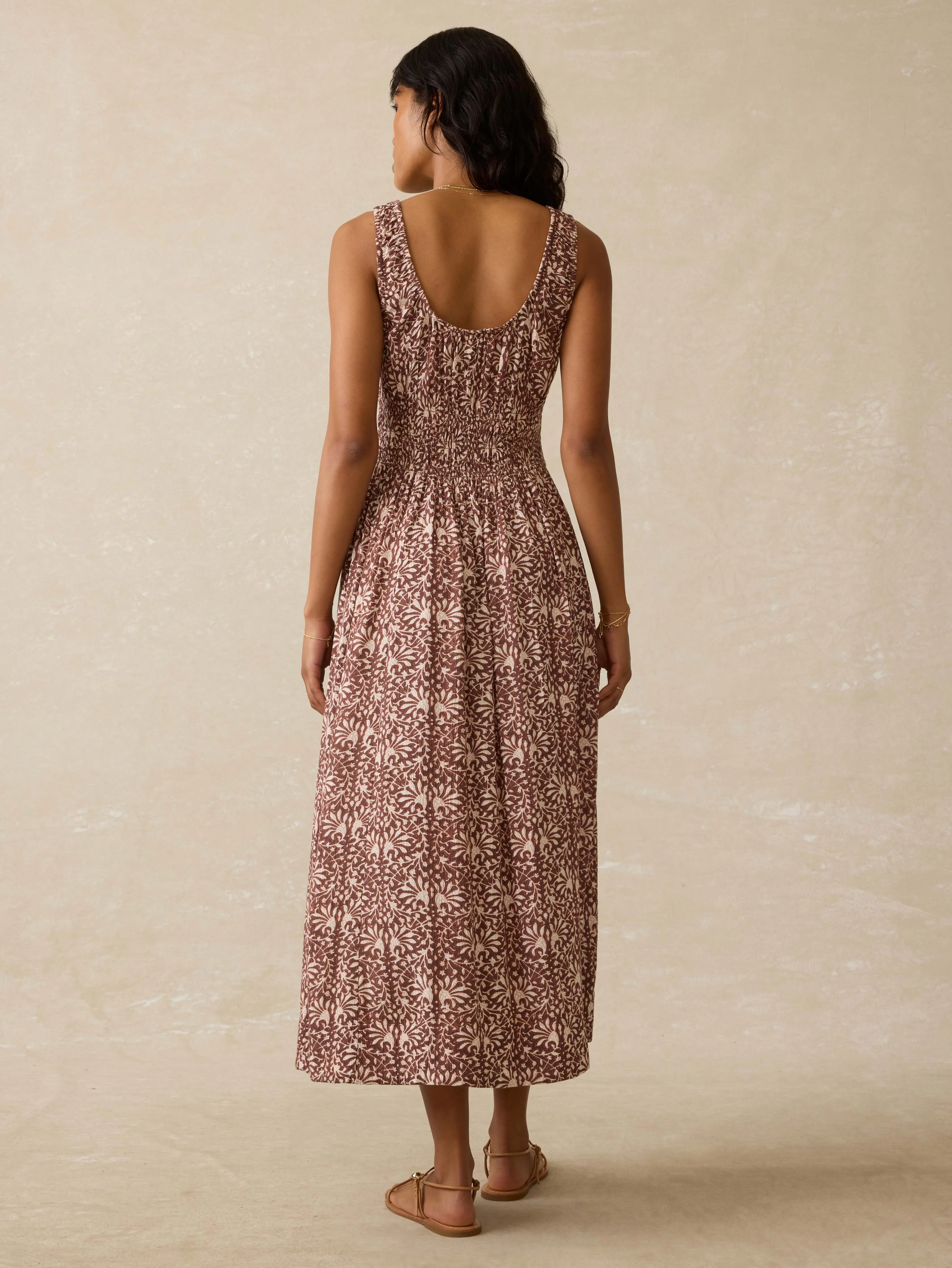 Sunseeker Dress - Sausalito Sunset sold by Faherty product image thumbnail 4