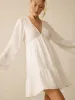 Dune Cotton Gauze Oceana Dress - White sold by Faherty