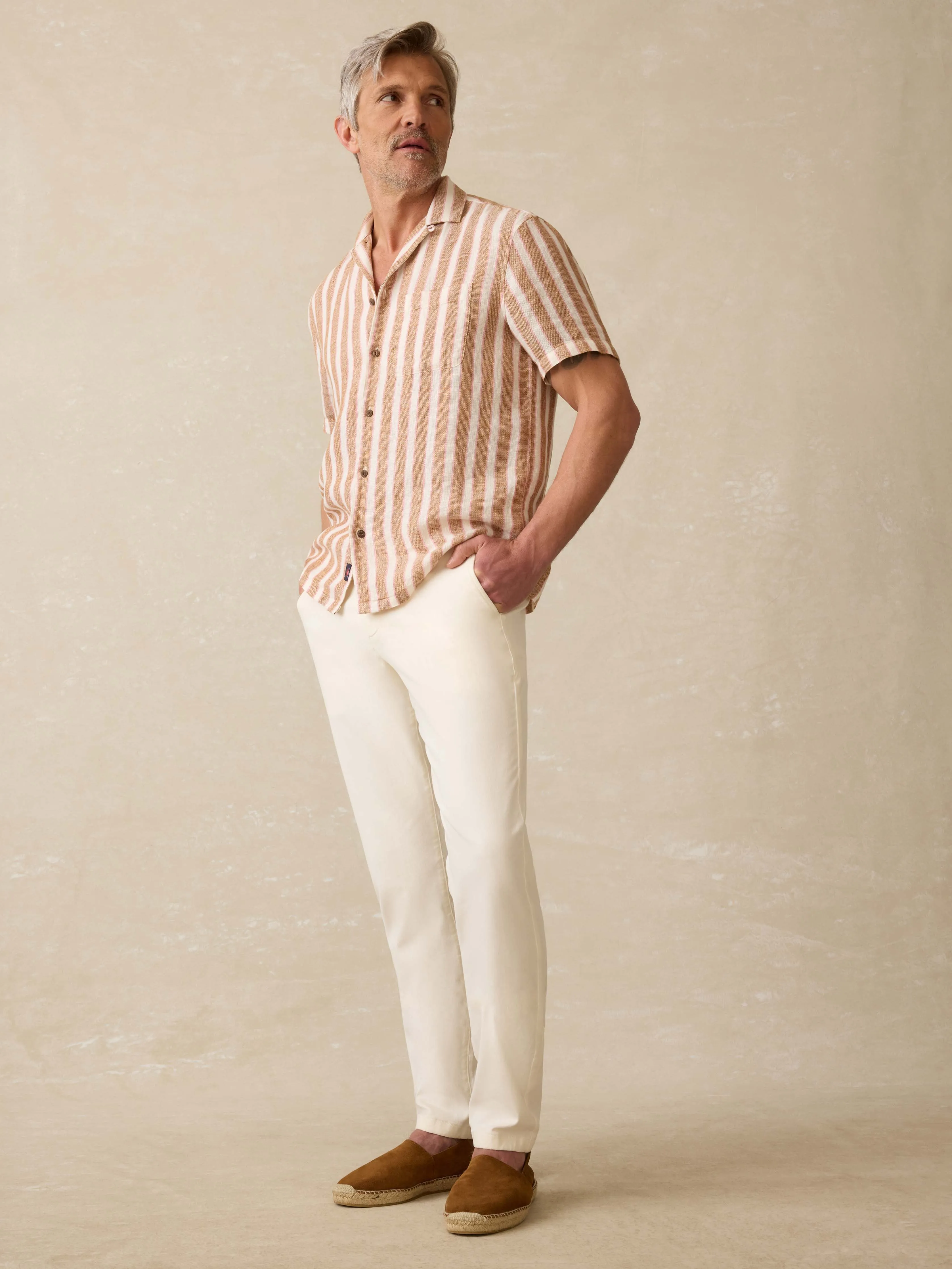 Coastline Stretch Chino - Cabo Blanco sold by Faherty product image thumbnail 5