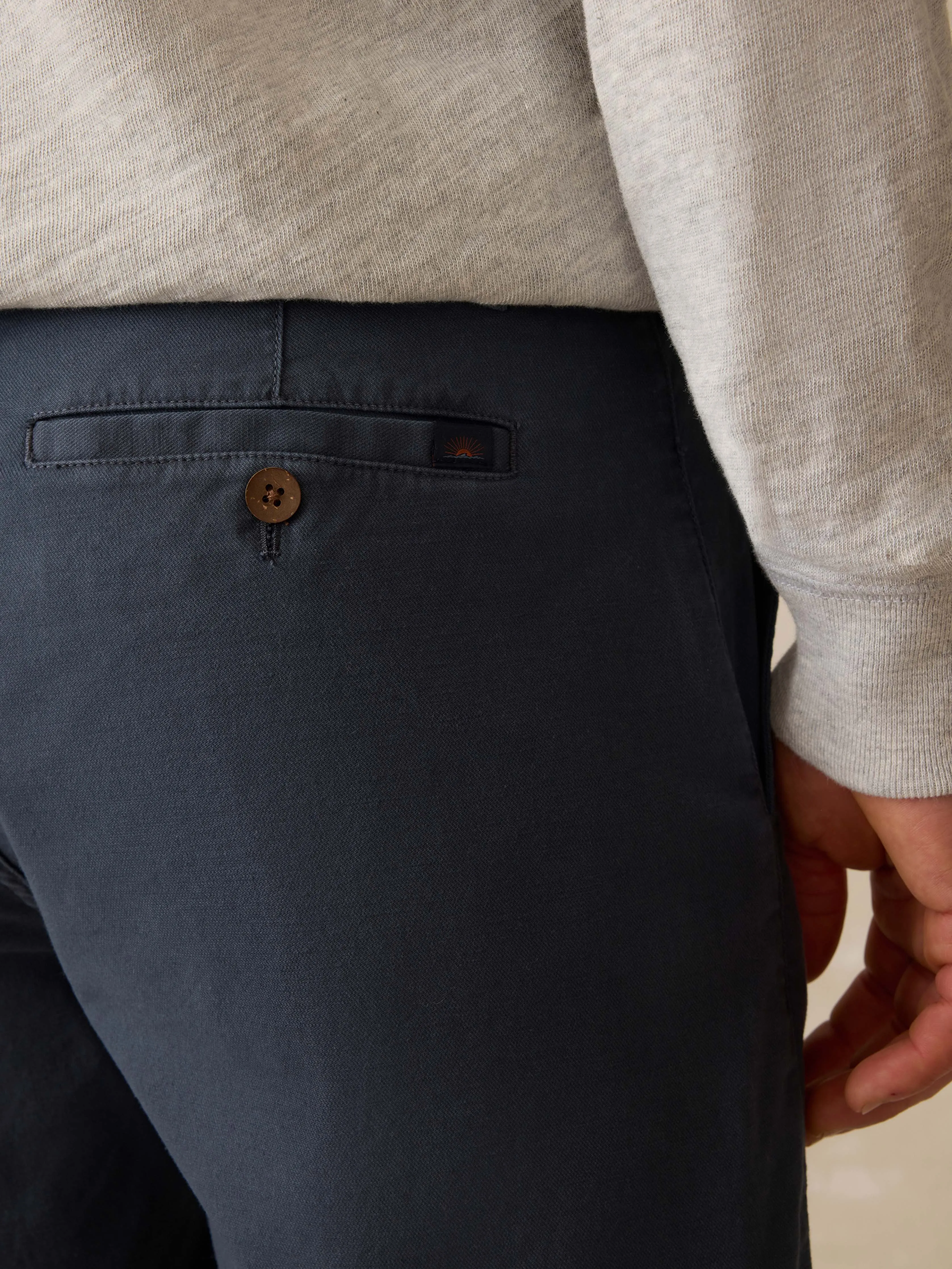 Essential Chino Short (8") - Blue Nights sold by Faherty product image thumbnail 2