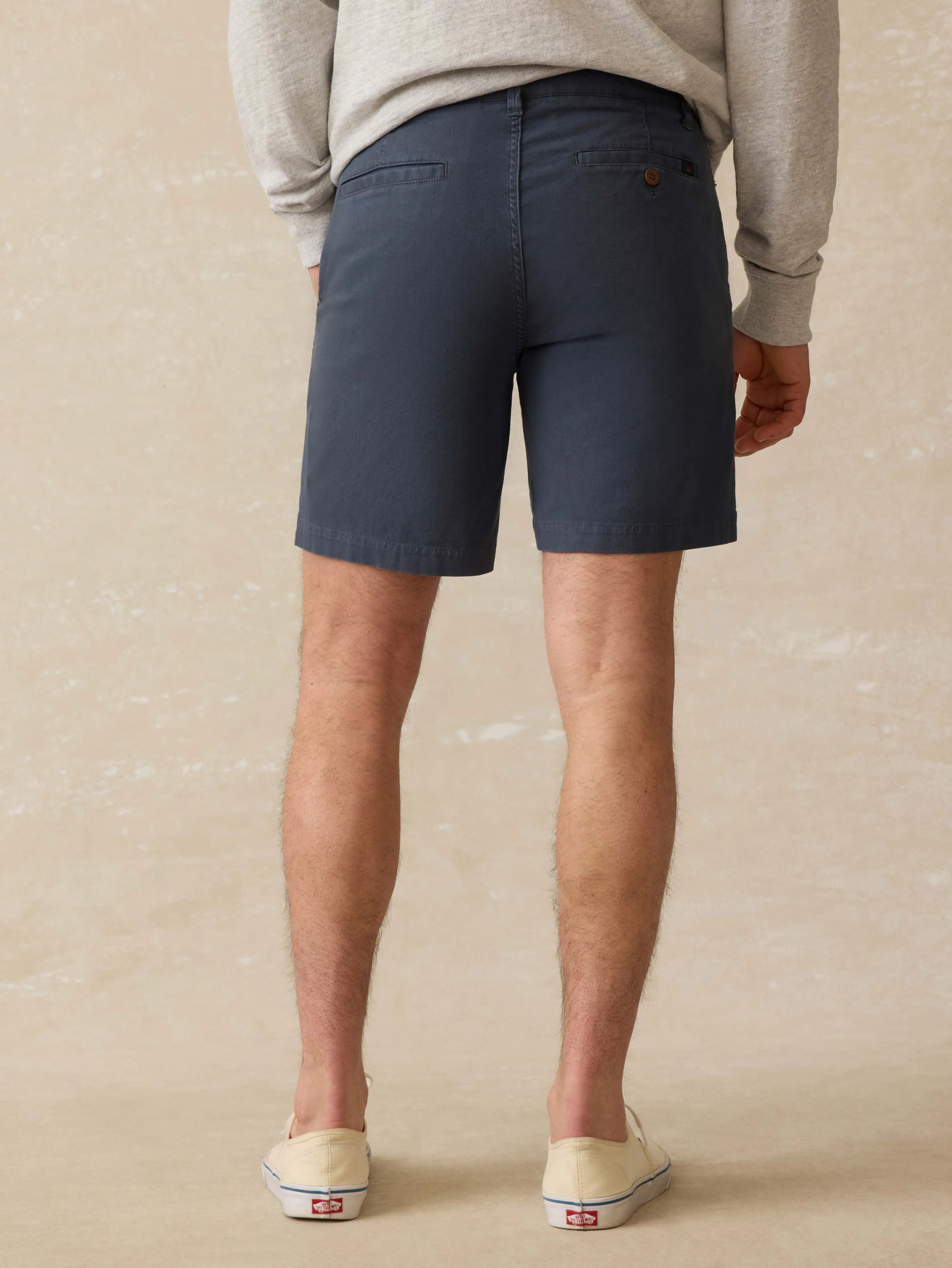 Essential Chino Short (8") - Blue Nights sold by Faherty product image thumbnail 3