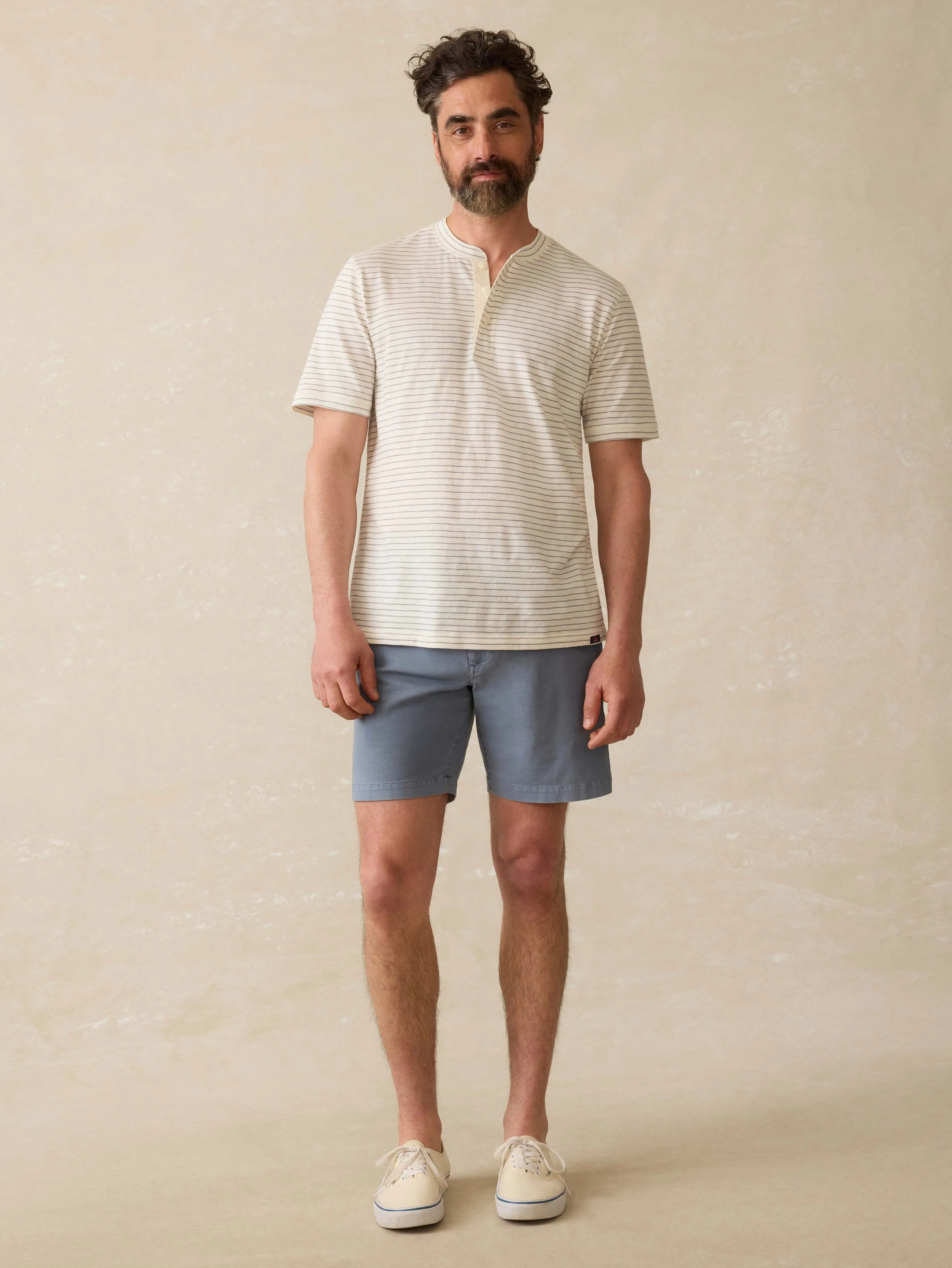 Essential Chino Short (8") - Flintstone sold by Faherty product image thumbnail 4
