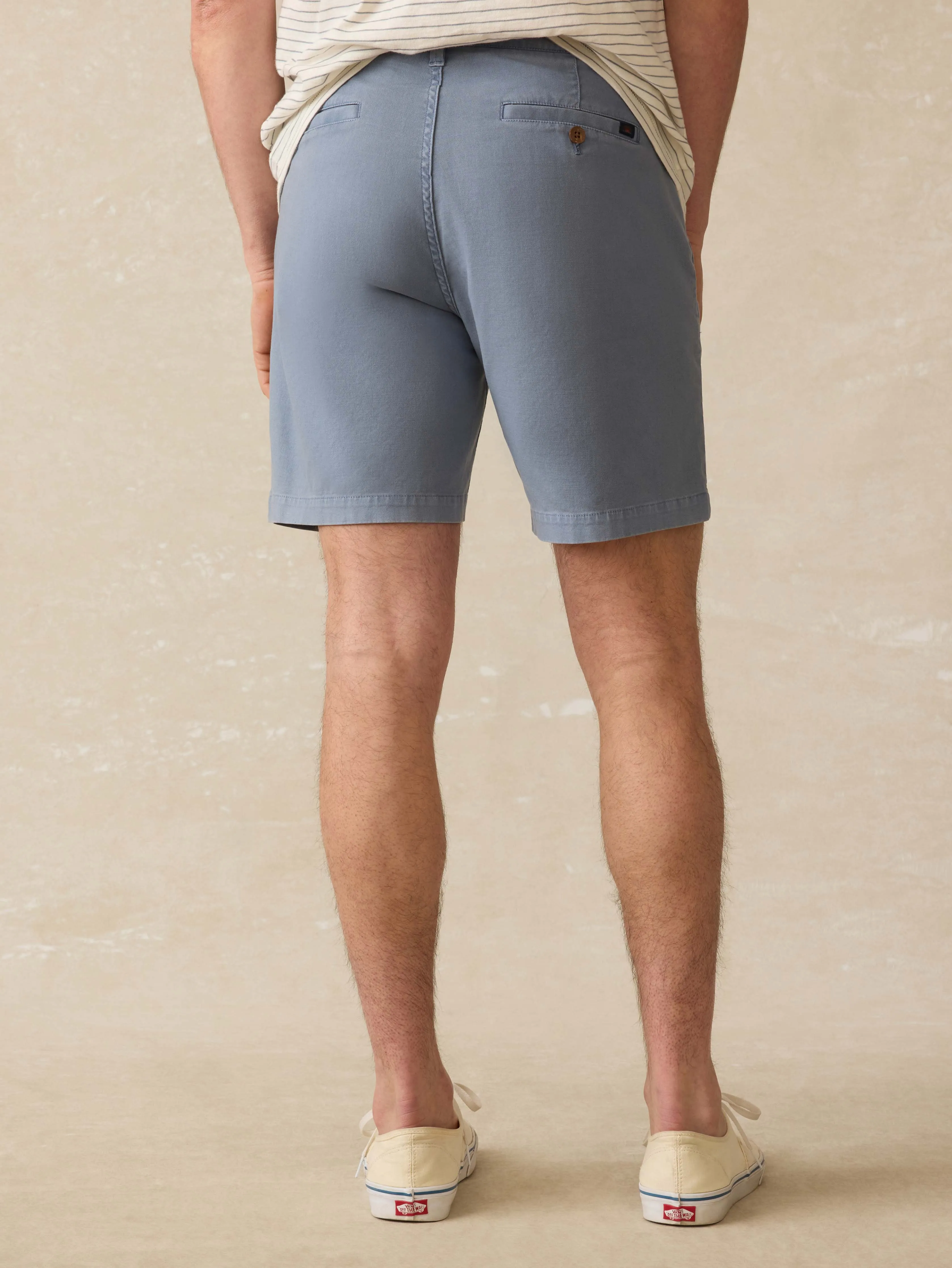 Essential Chino Short (8") - Flintstone sold by Faherty product image thumbnail 3