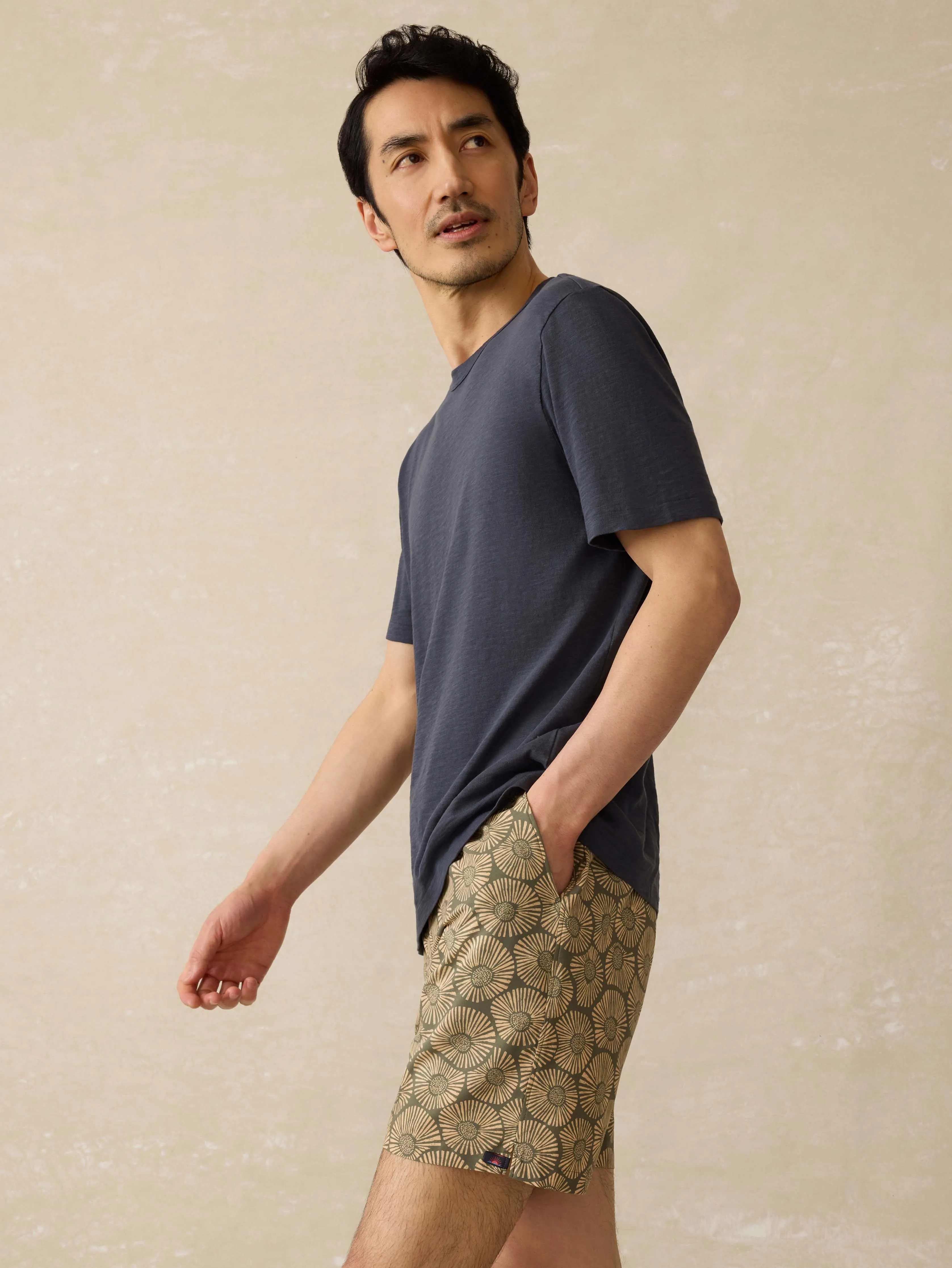 Shorelite Lined Trunk (7") - Pine Peach Dandelion sold by Faherty product image thumbnail 5