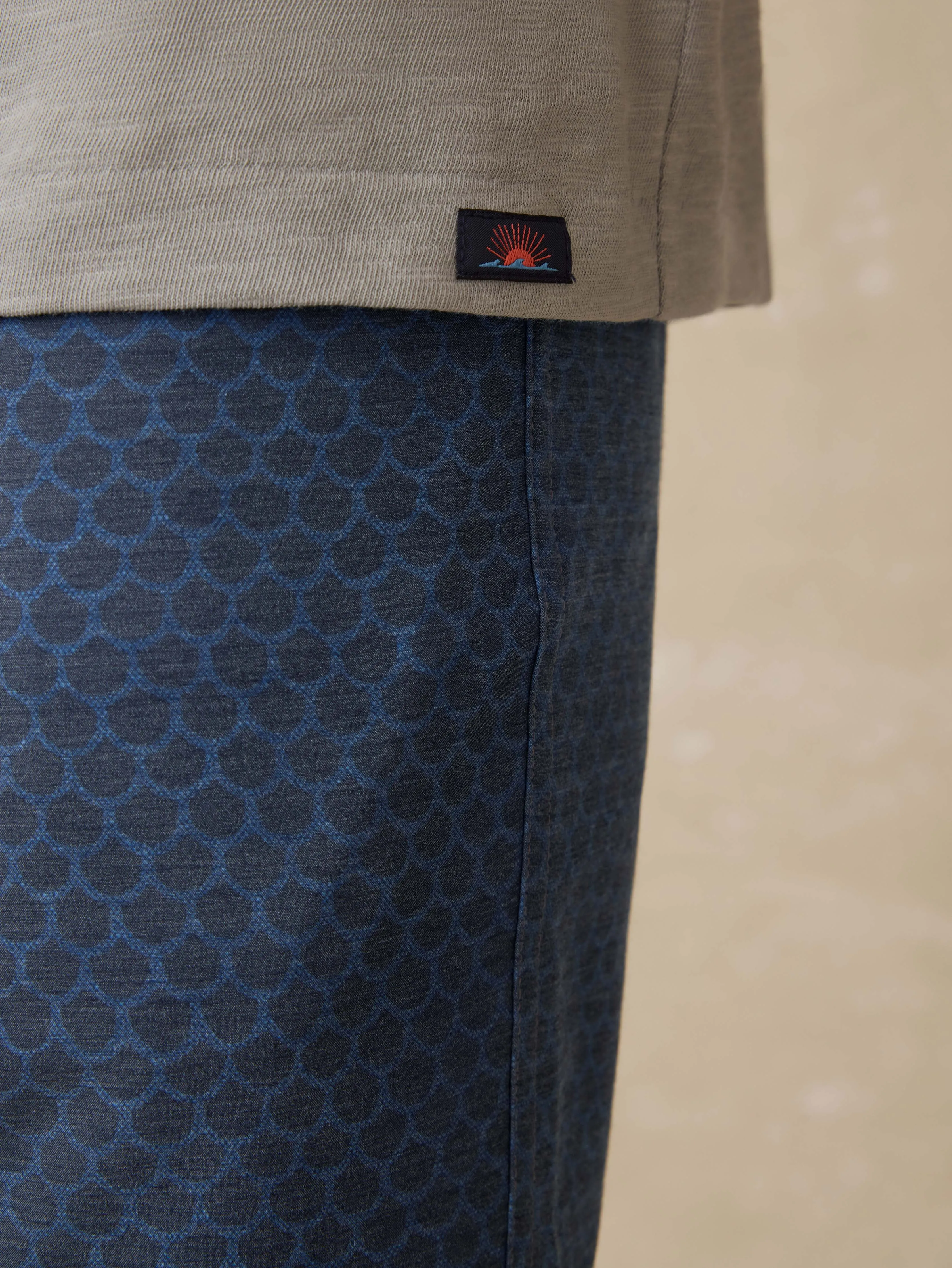 All Day Short 2.0 (7") - Midnight Fishscale sold by Faherty product image thumbnail 2