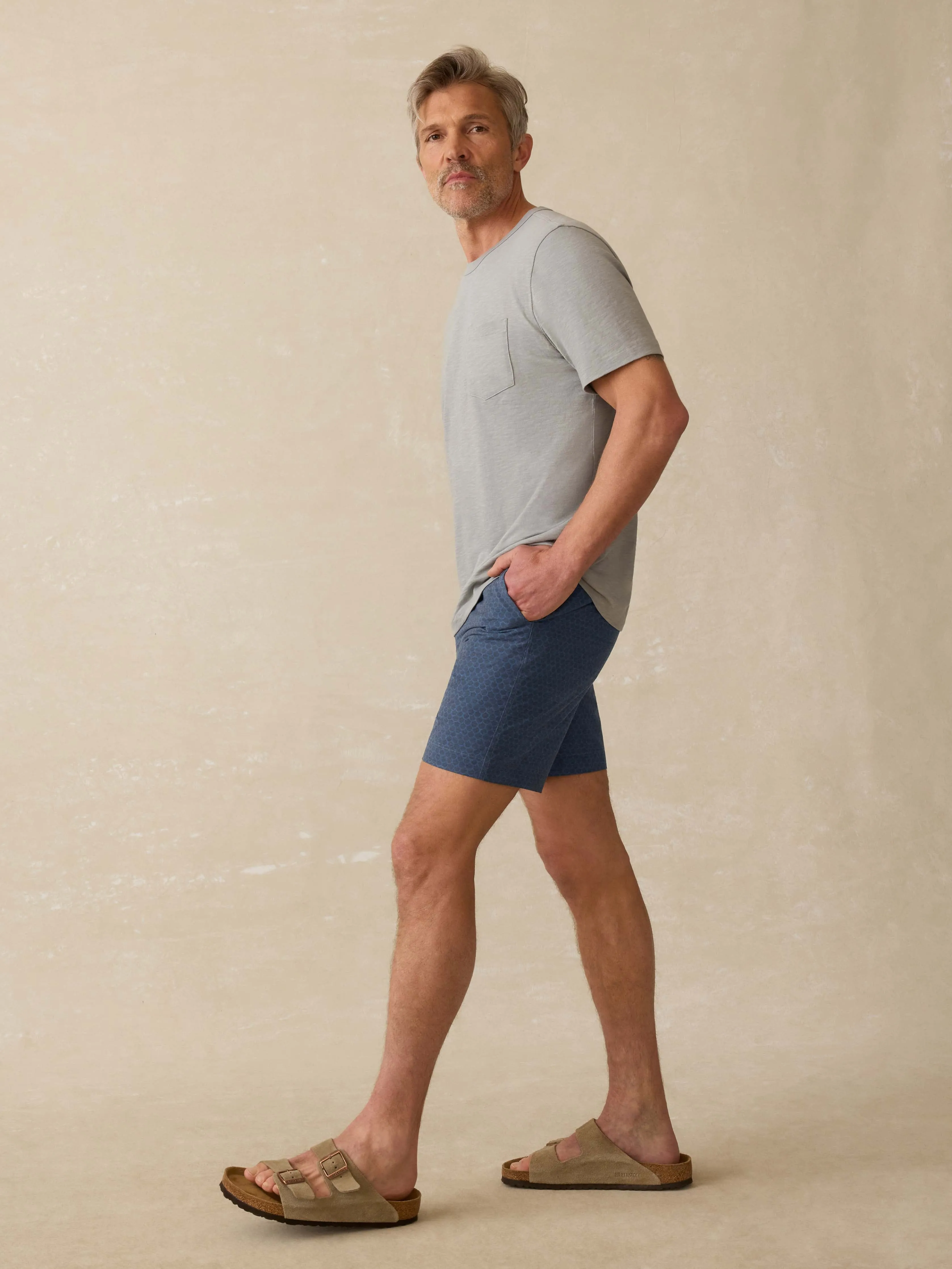 All Day Short 2.0 (7") - Midnight Fishscale sold by Faherty product image thumbnail 5