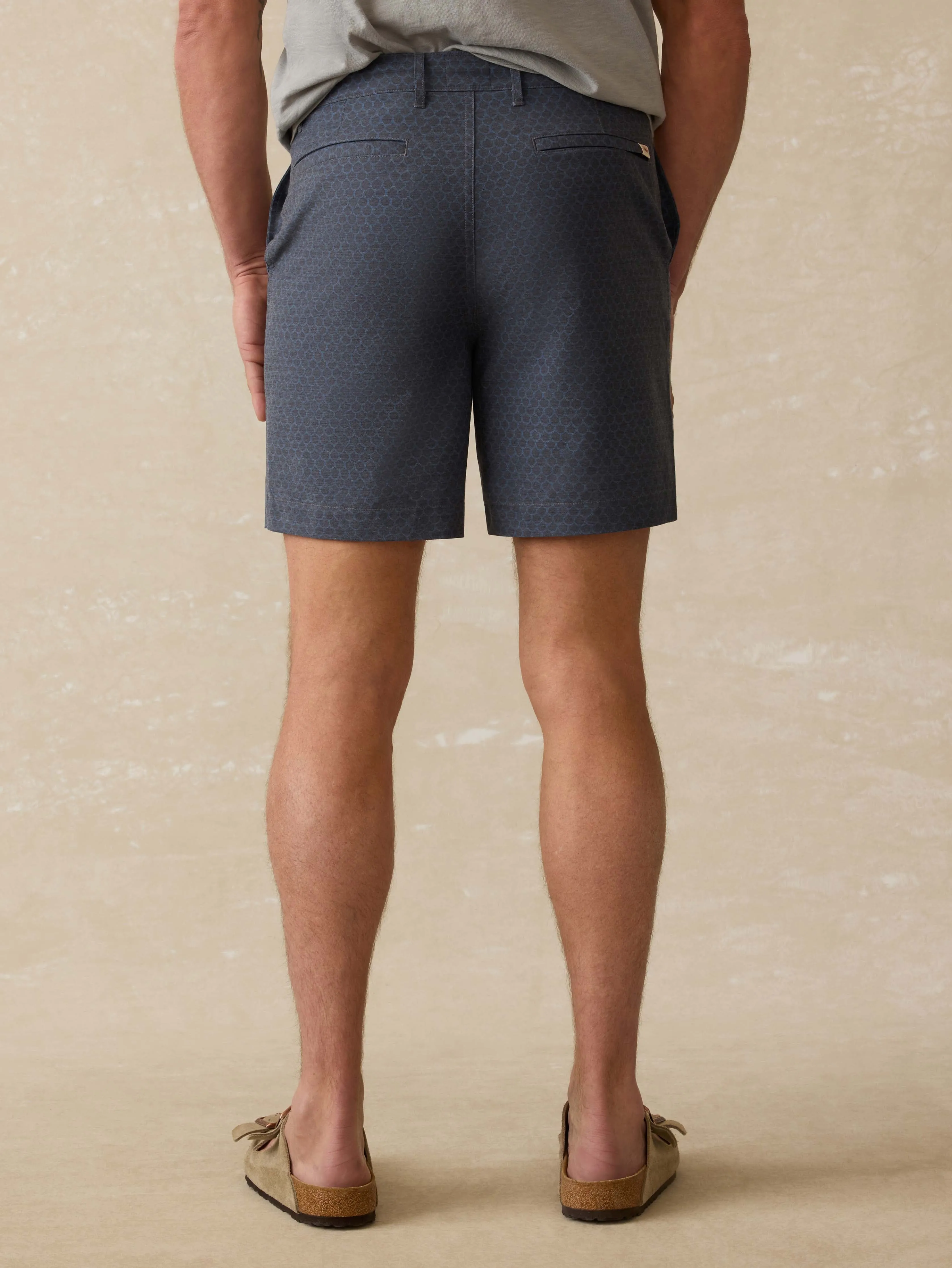 All Day Short 2.0 (7") - Midnight Fishscale sold by Faherty product image thumbnail 3