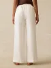Sun Strider Linen Pant - White sold by Faherty