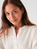 Dream Cotton Gauze Oasis Shirt - White sold by Faherty